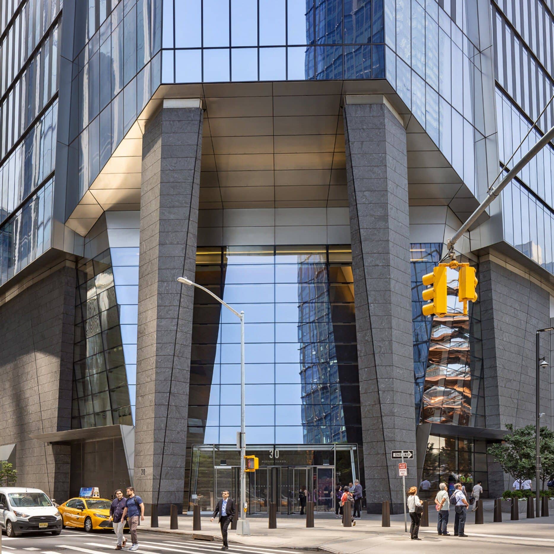 Exterior of 30 Hudson Yards