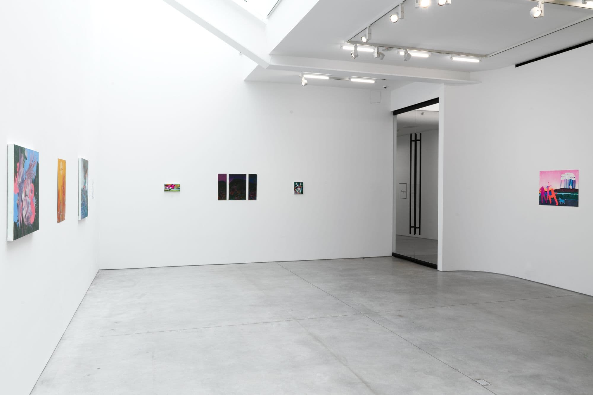 Exit Point: Angela Gram and Lydia Baker, installation view