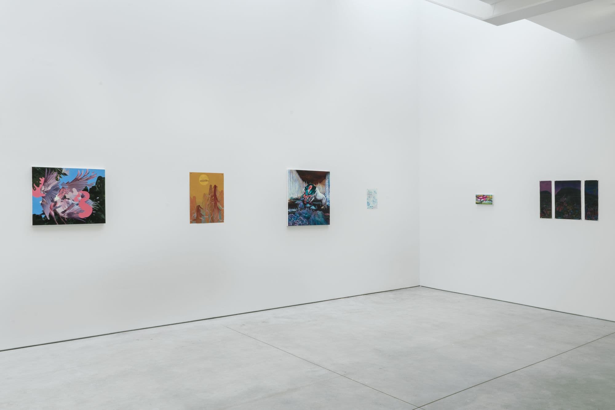Exit Point: Angela Gram and Lydia Baker, installation view