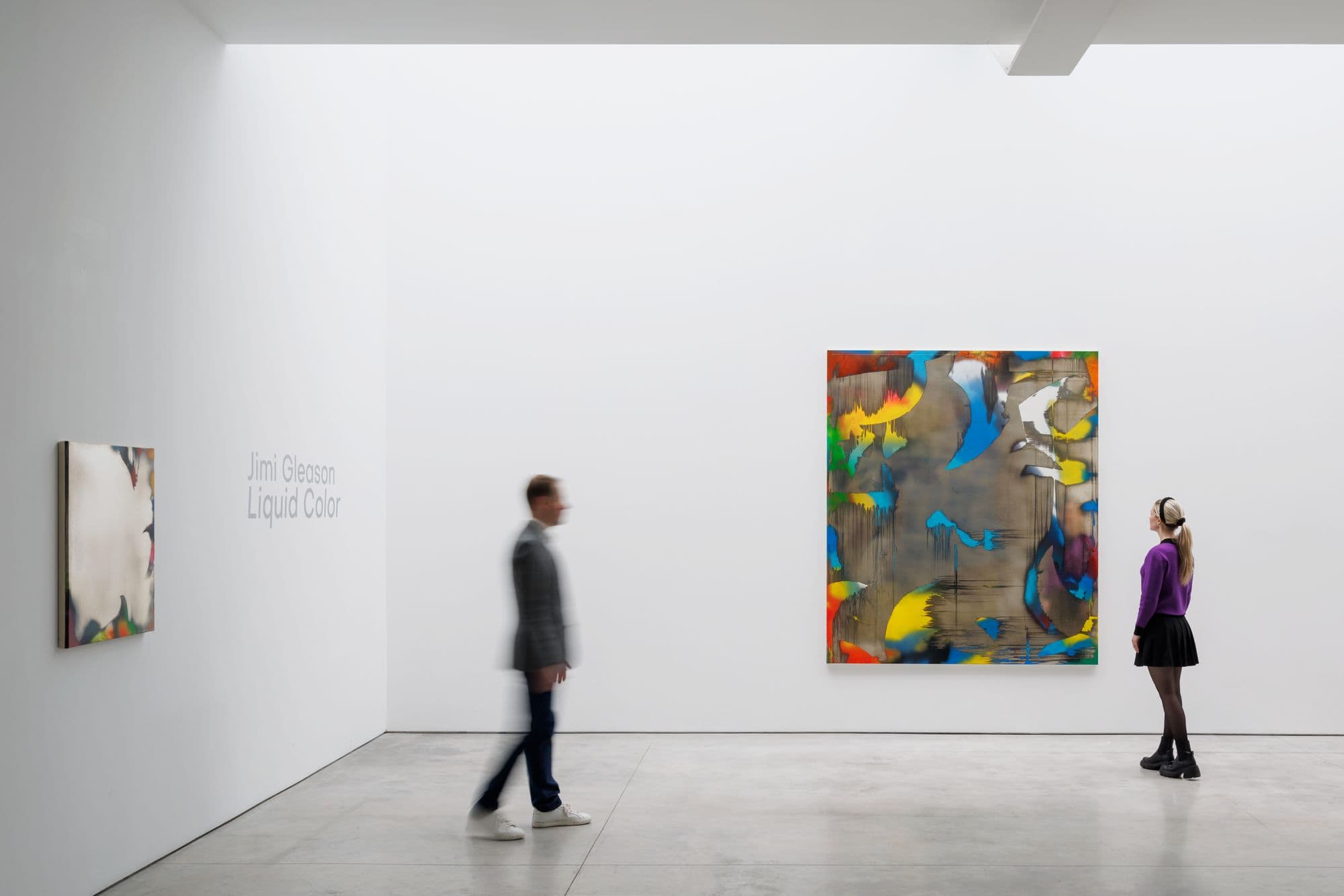 Jimi Gleason: Liquid Color, installation view