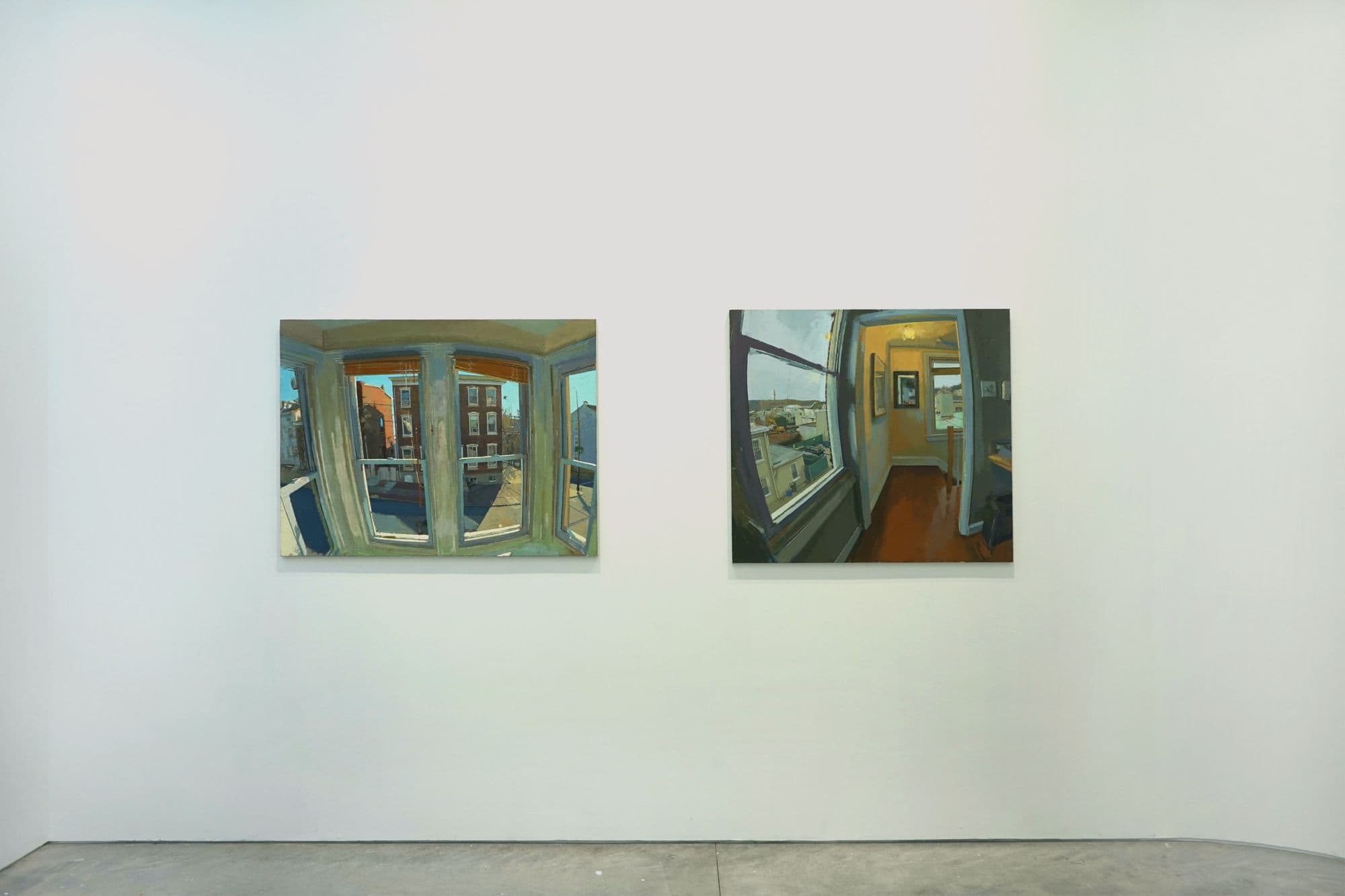 Peter Van Dyck: A Flight to the World, installation view