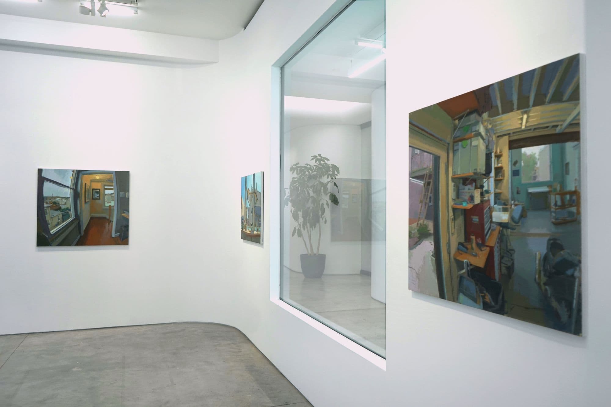 Peter Van Dyck: A Flight to the World, installation view