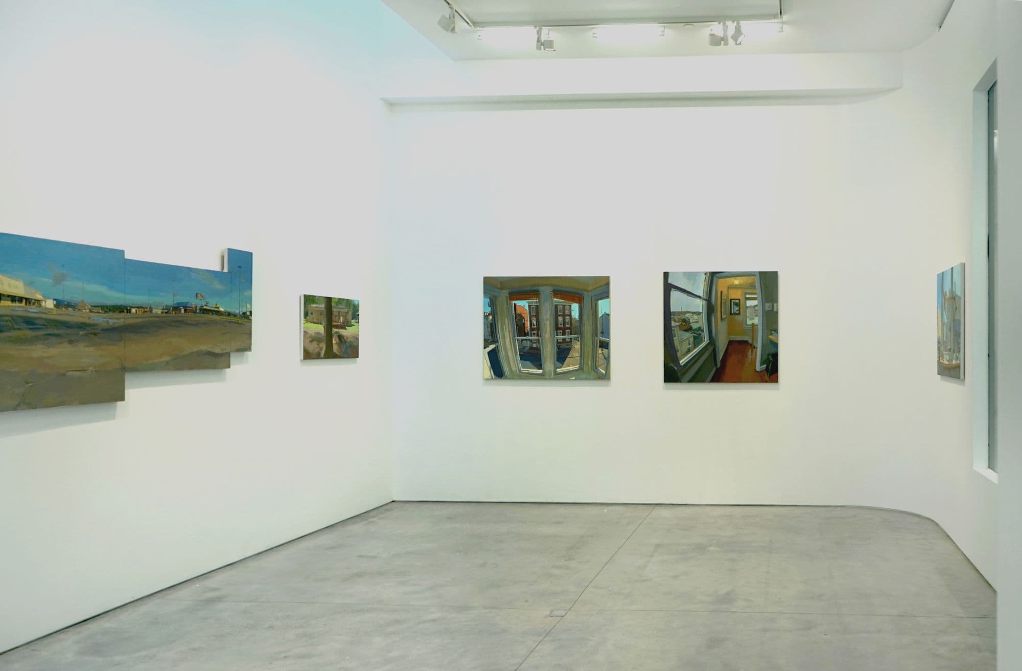 Peter Van Dyck: A Flight to the World, installation view