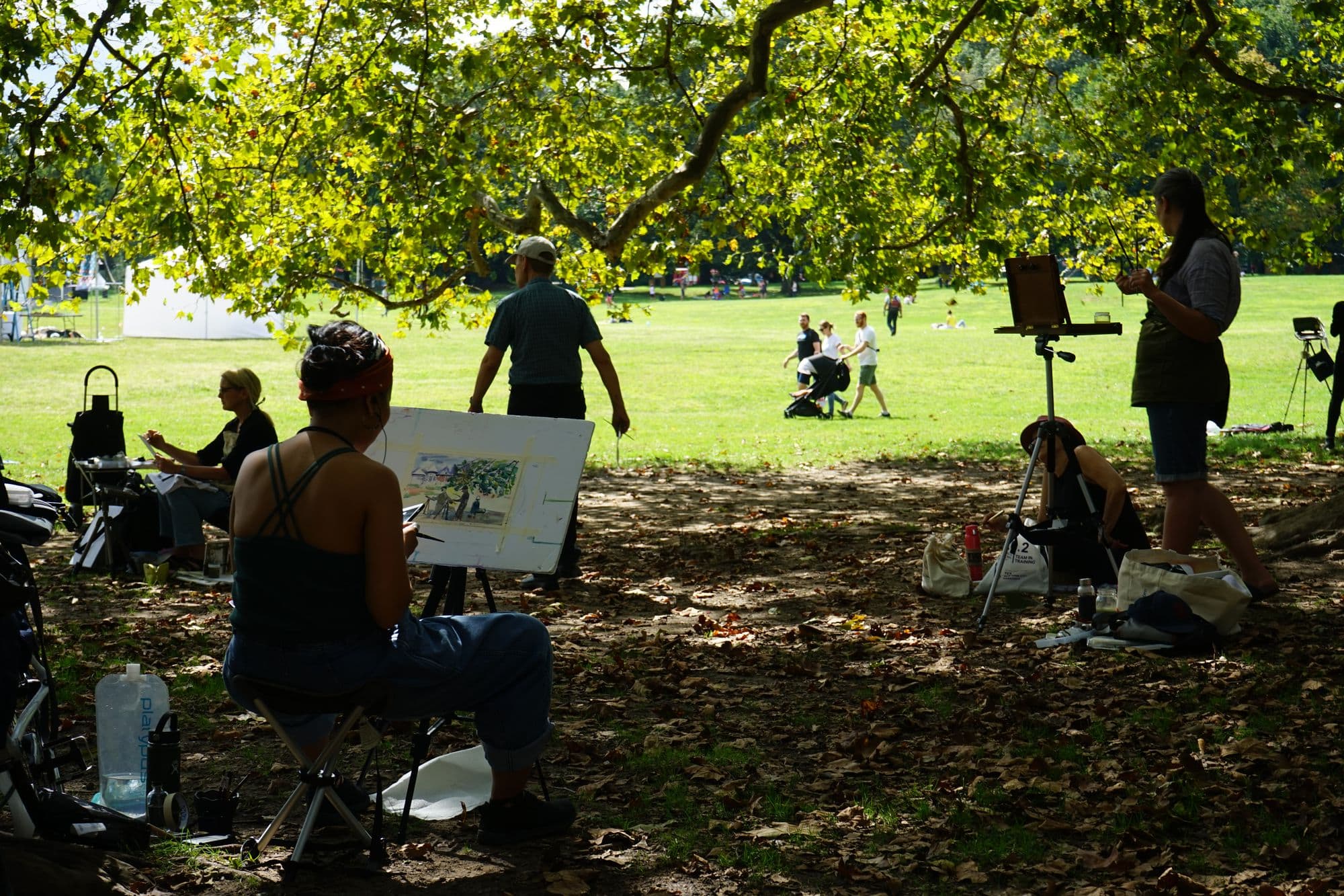 Plein Air Prospect Park, installation view