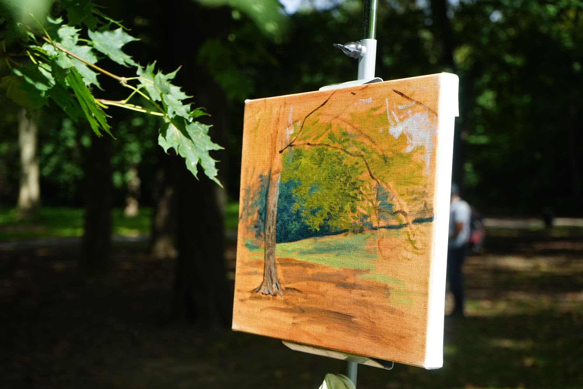 Plein Air Prospect Park, the opening