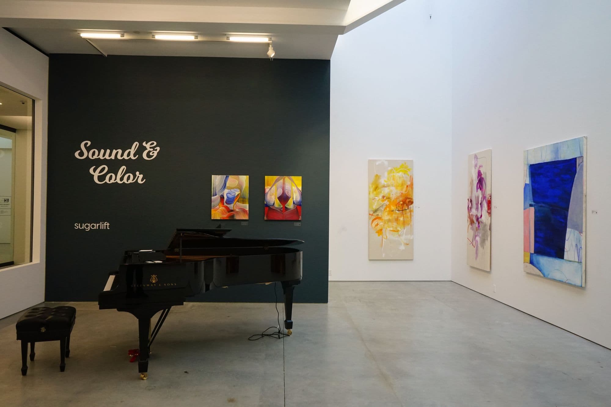 Sound & Color, installation view