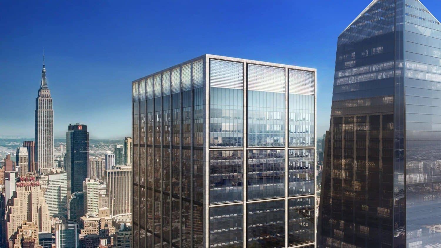 Exterior of 50 Hudson Yards