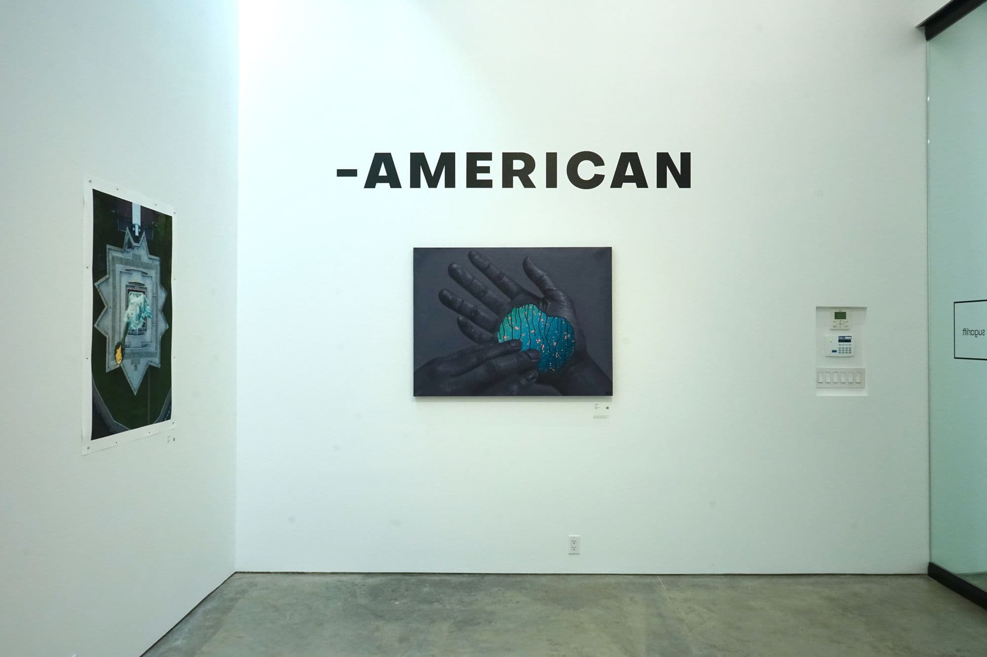 -American, installation view