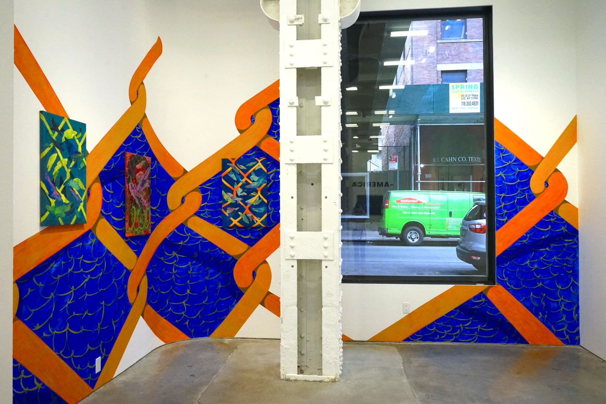 -American, installation view