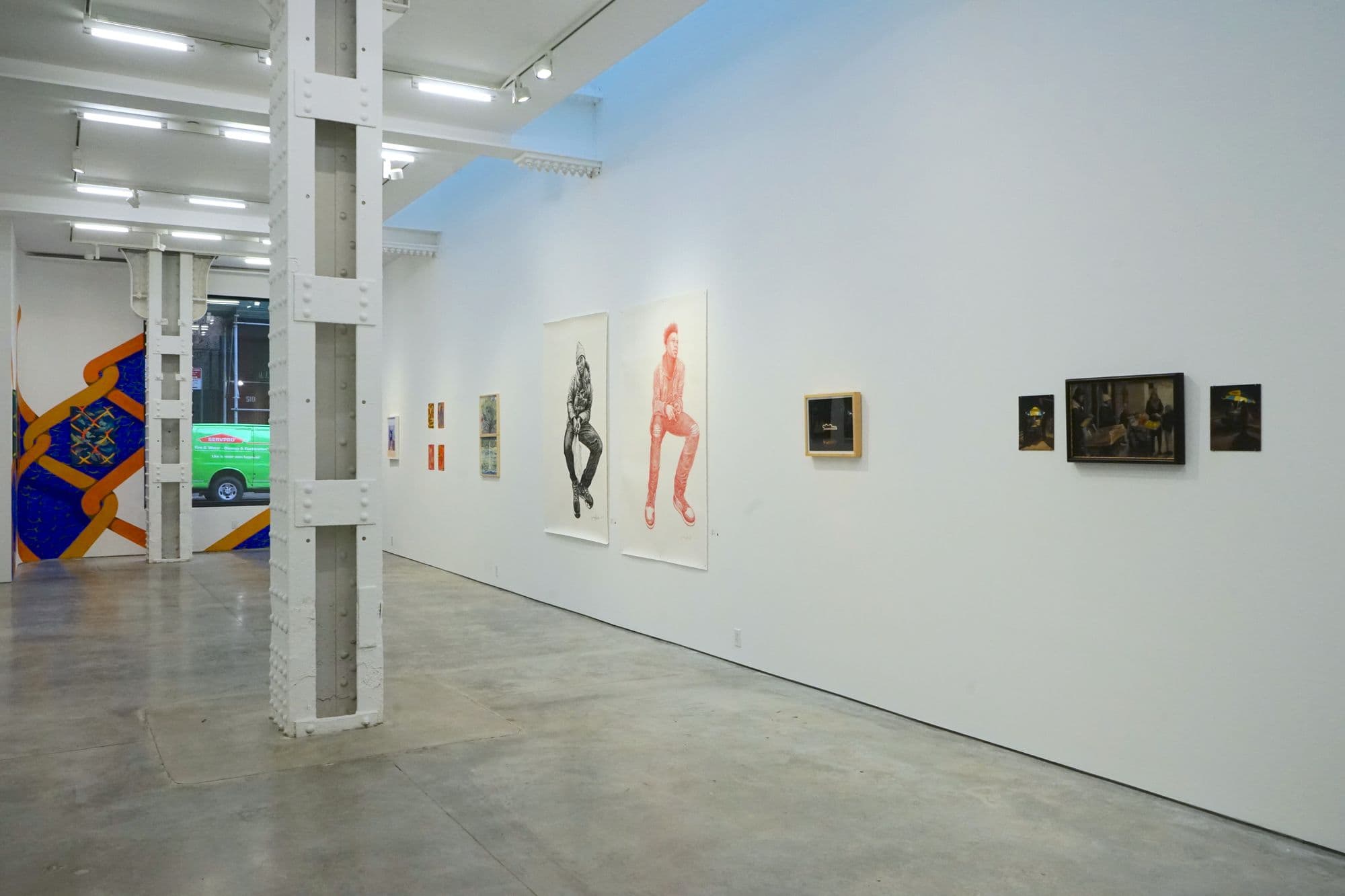-American, installation view