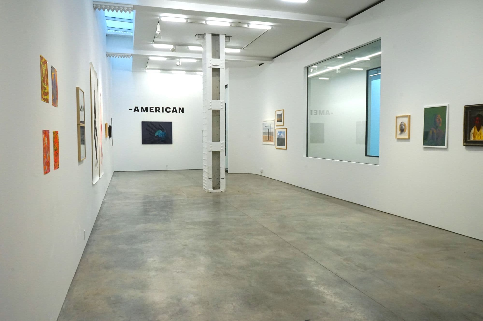 -American, installation view