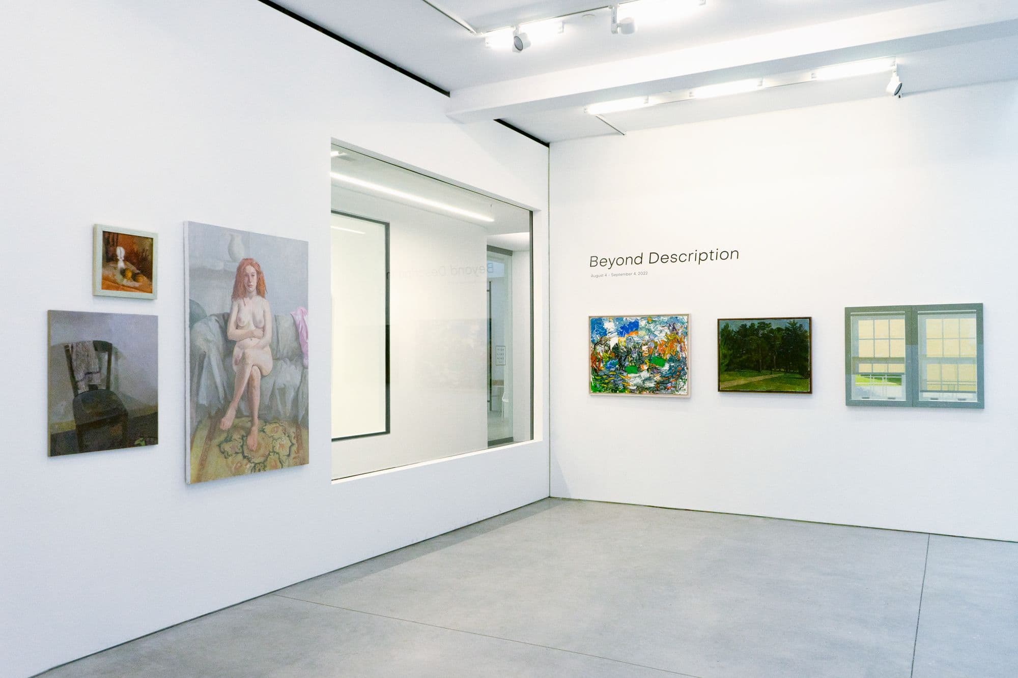 Beyond Description, installation view