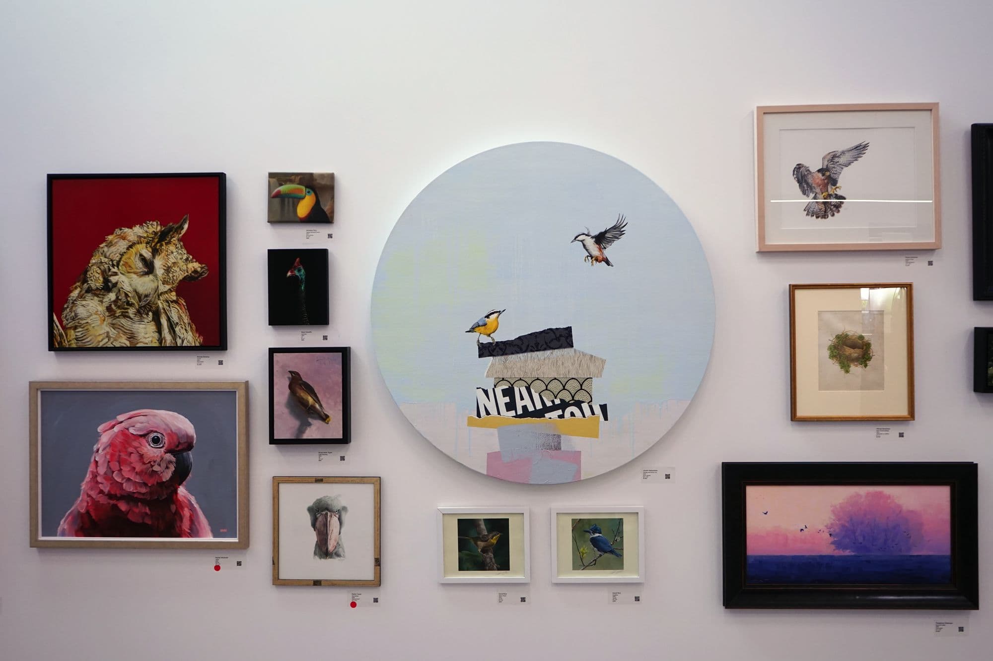 Birds for Sofia, installation view