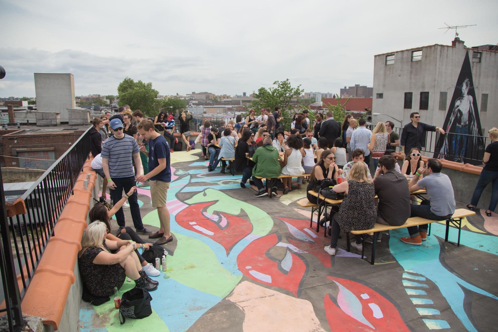 Bushwick Open Studios 2015, installation view