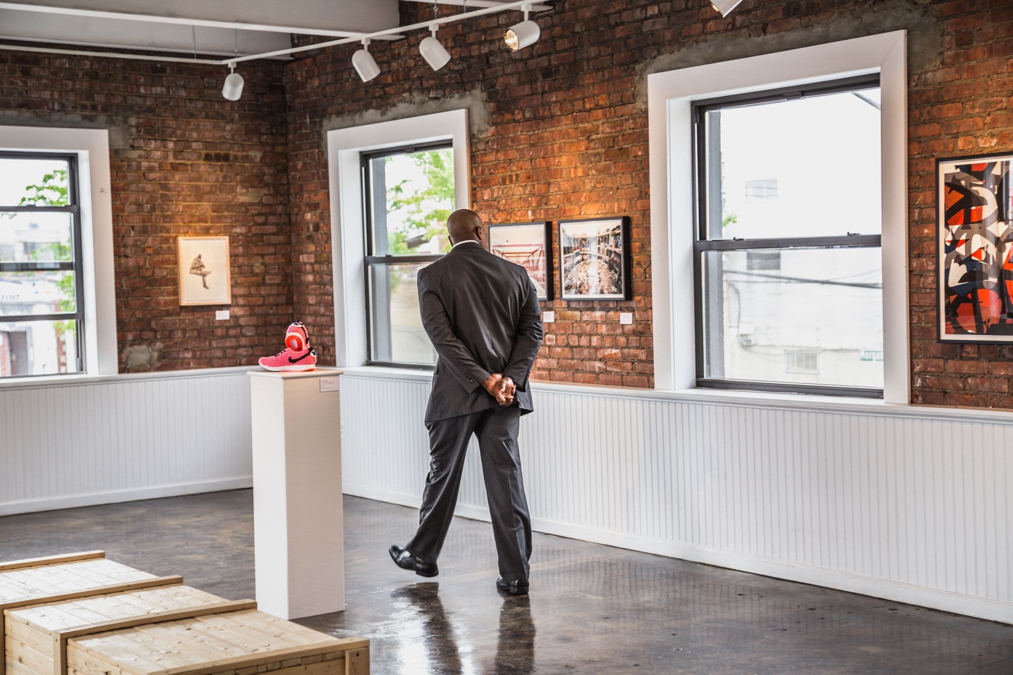 Bushwick Open Studios 2015, installation view