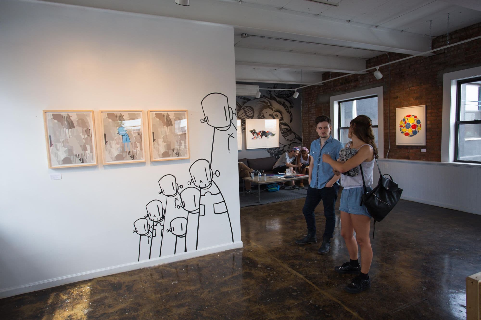 Bushwick Open Studios 2015, installation view