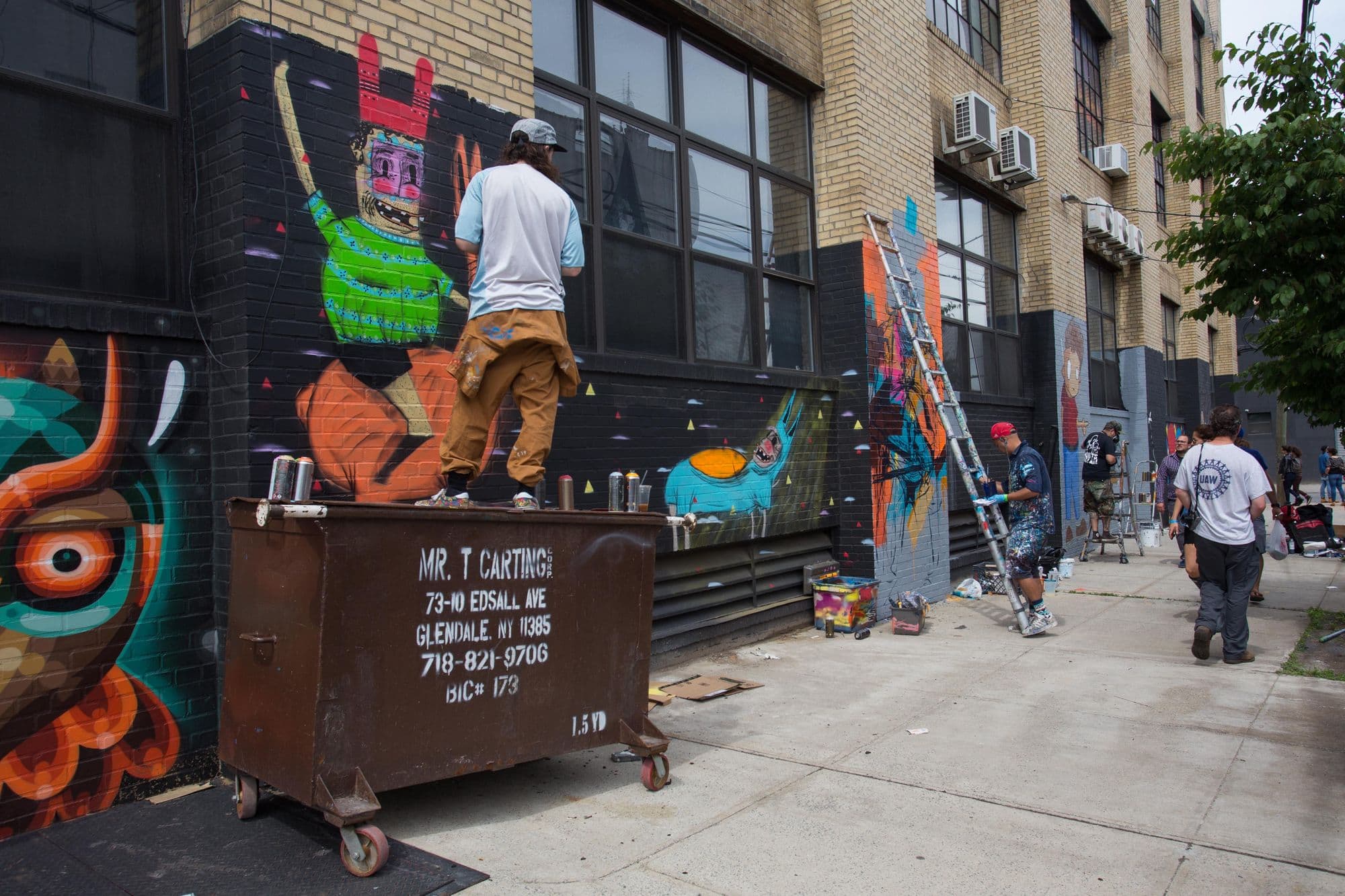 Bushwick Open Studios 2015, installation view