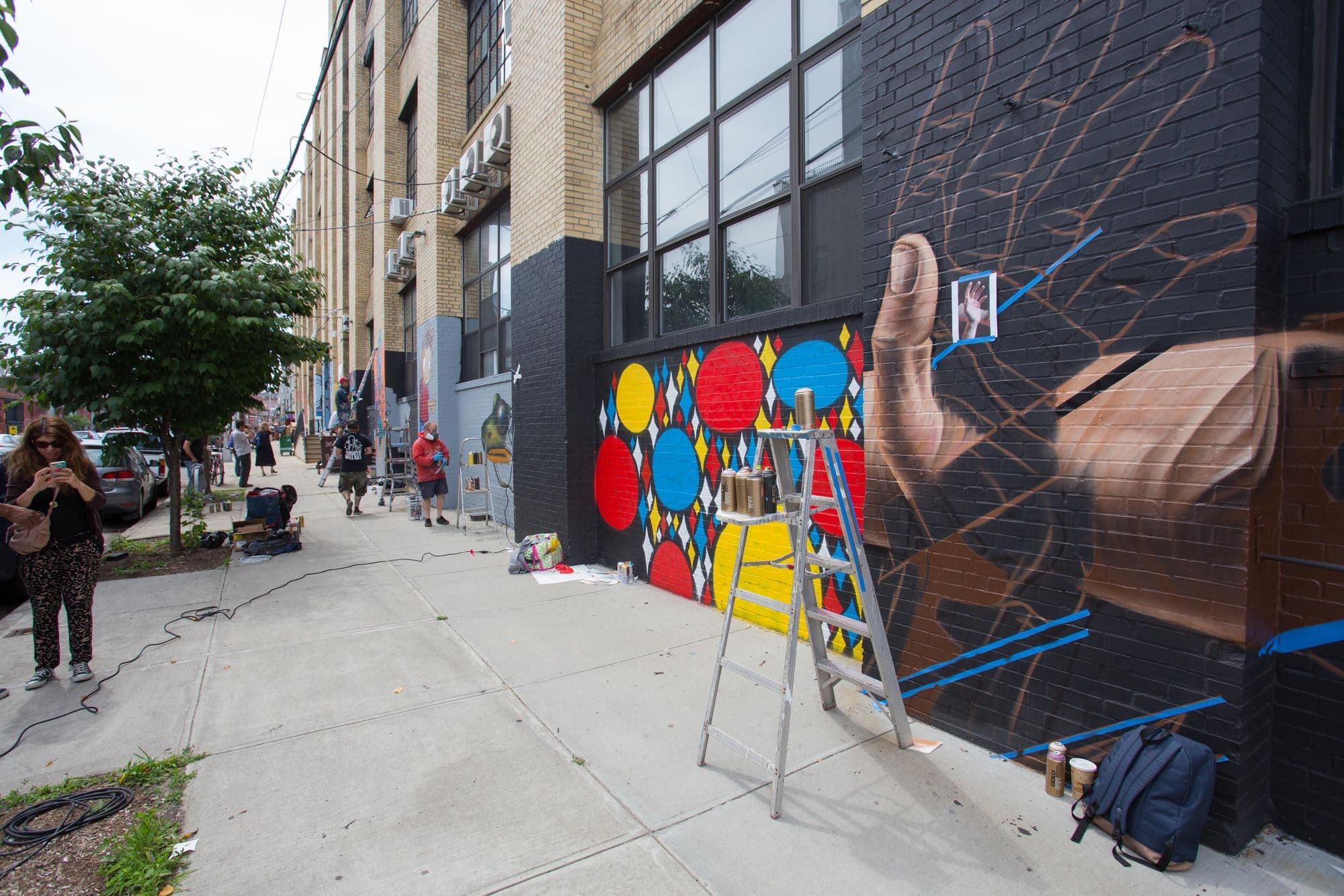 Bushwick Open Studios 2015, installation view
