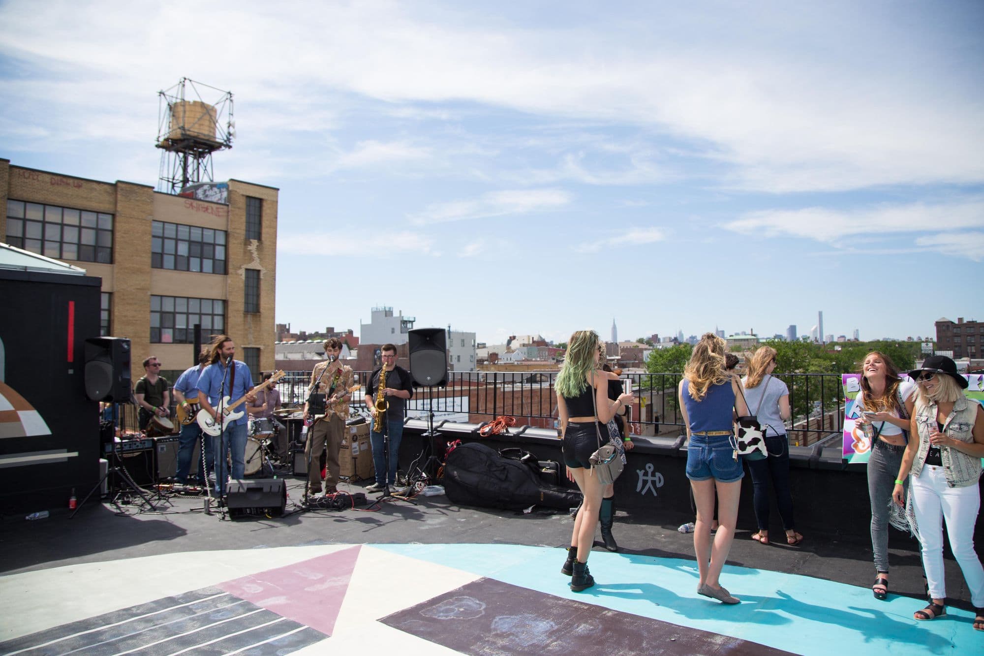 Bushwick Open Studios 2015, the opening