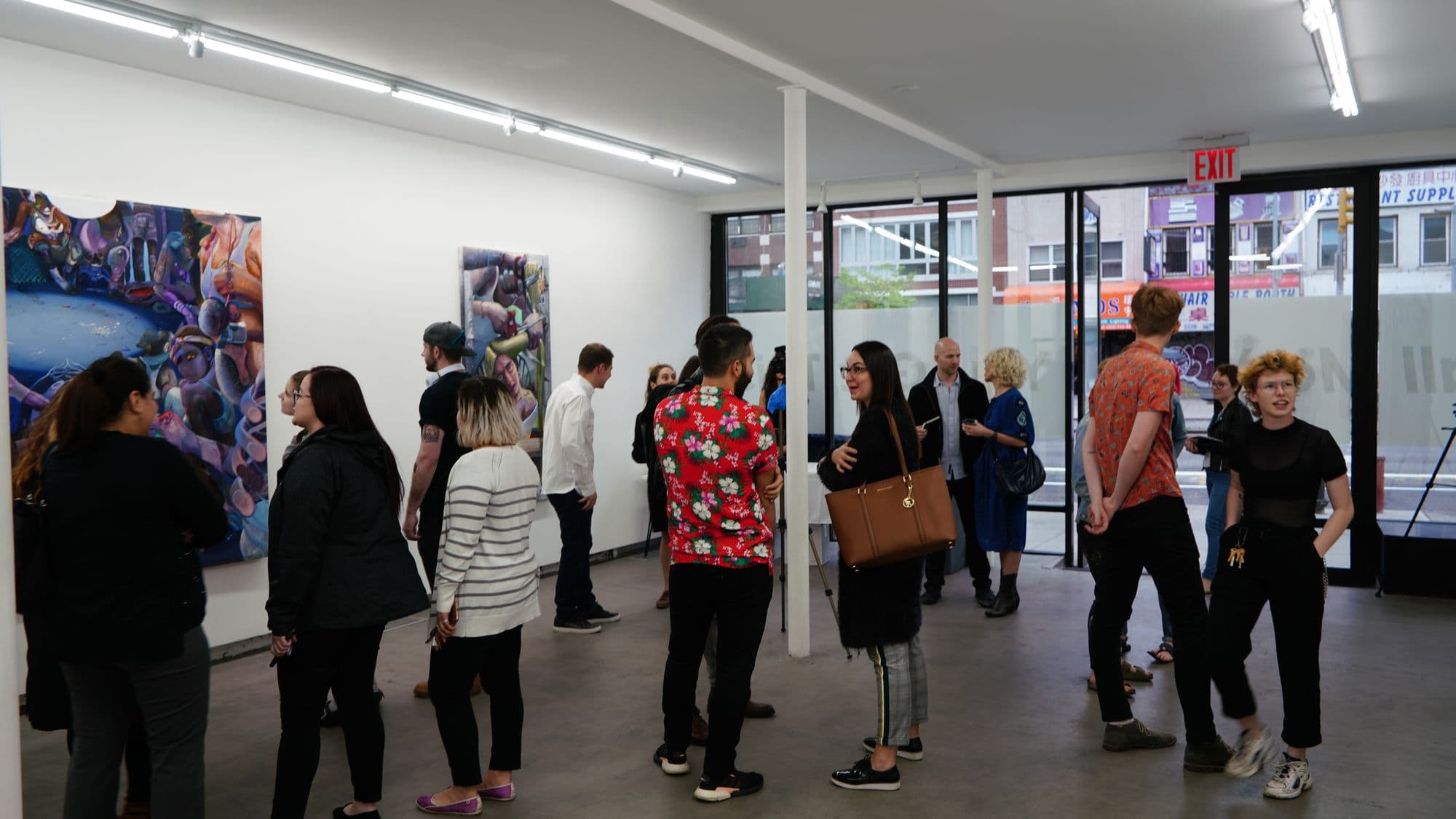 Call Me When You Get This, installation view