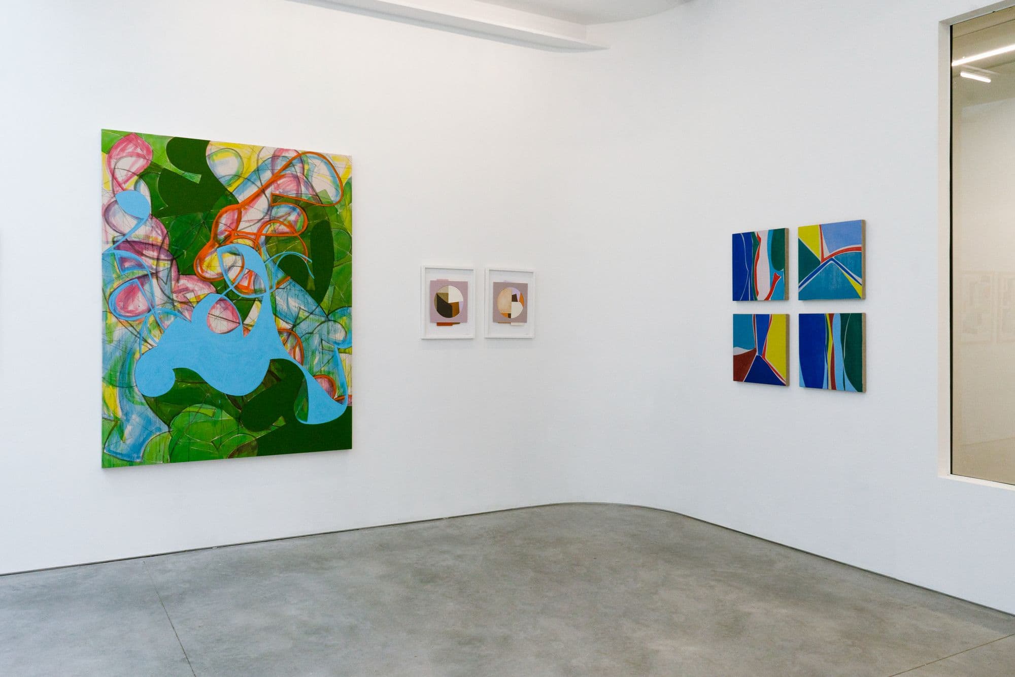 Carving with Color, installation view