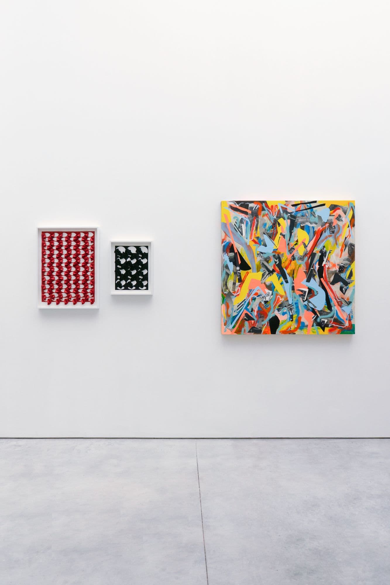 Carving with Color, installation view