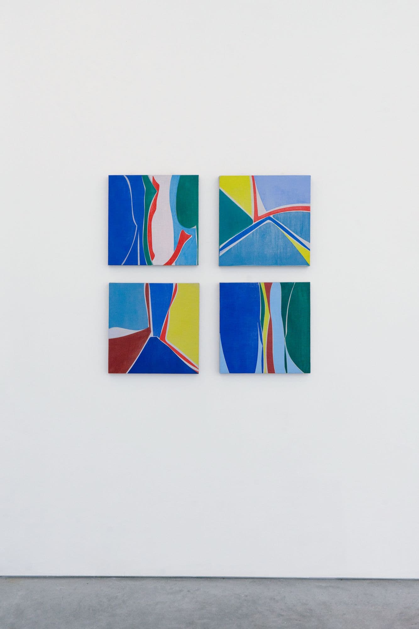 Carving with Color, installation view