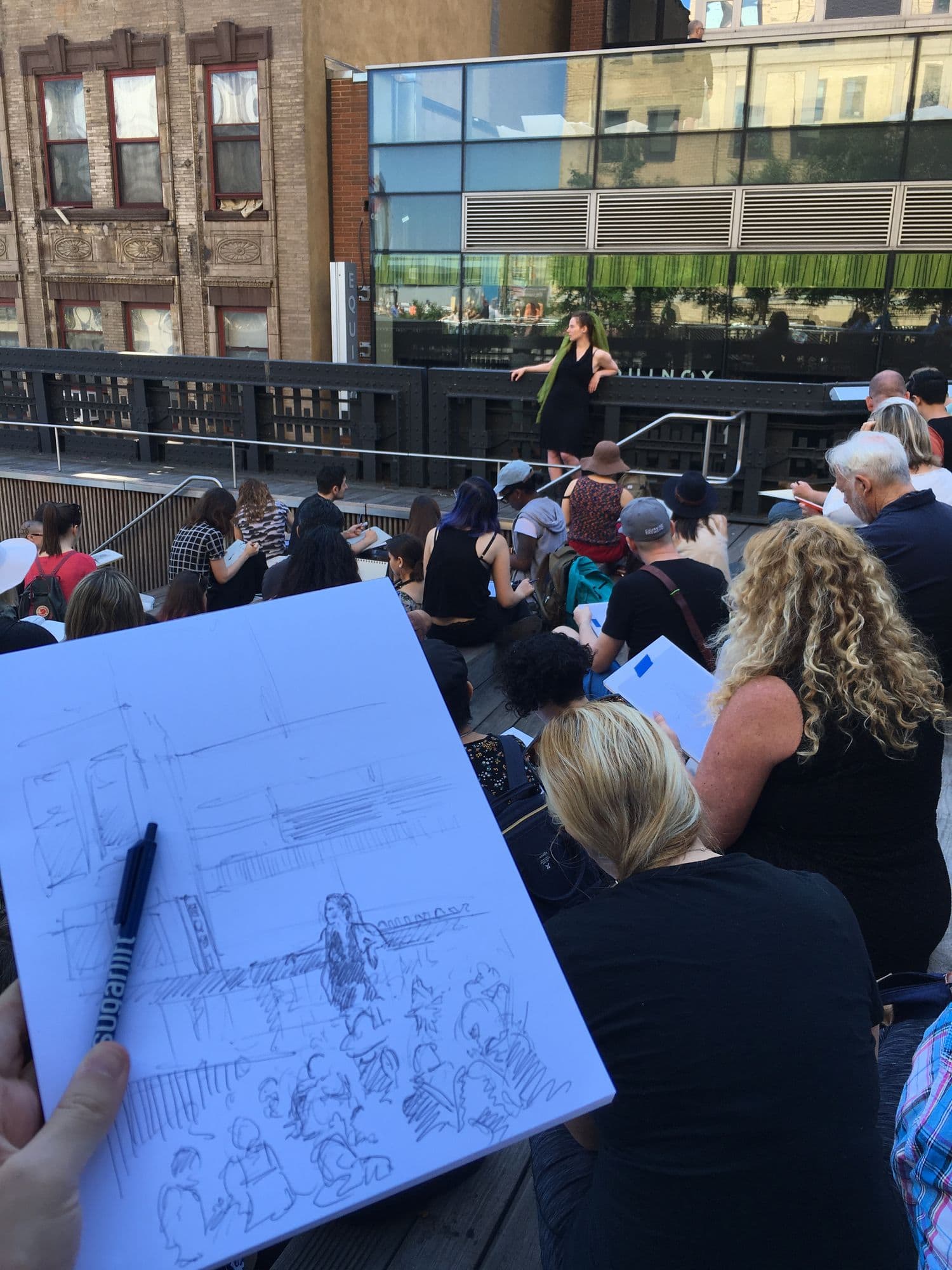 Draw the High Line, the opening