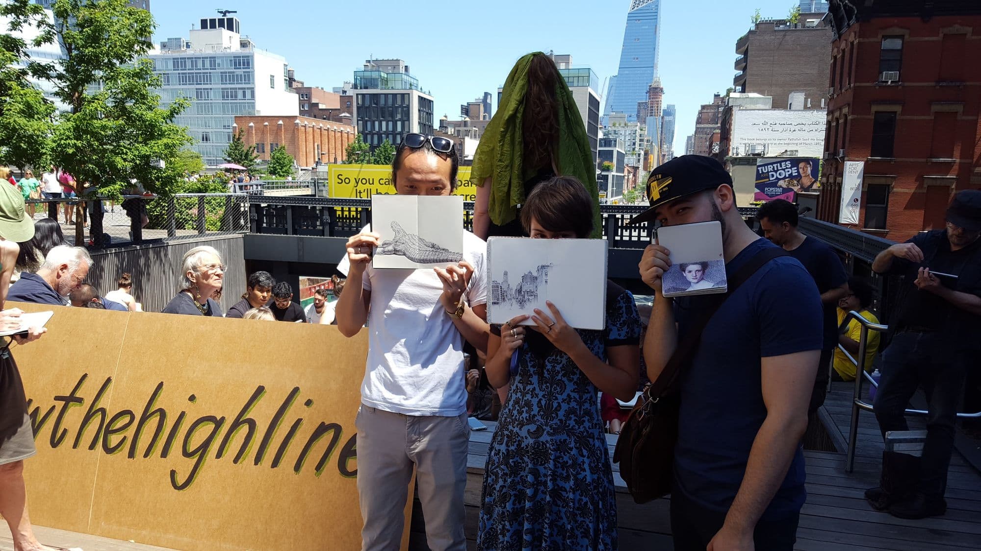 Draw the High Line, the opening