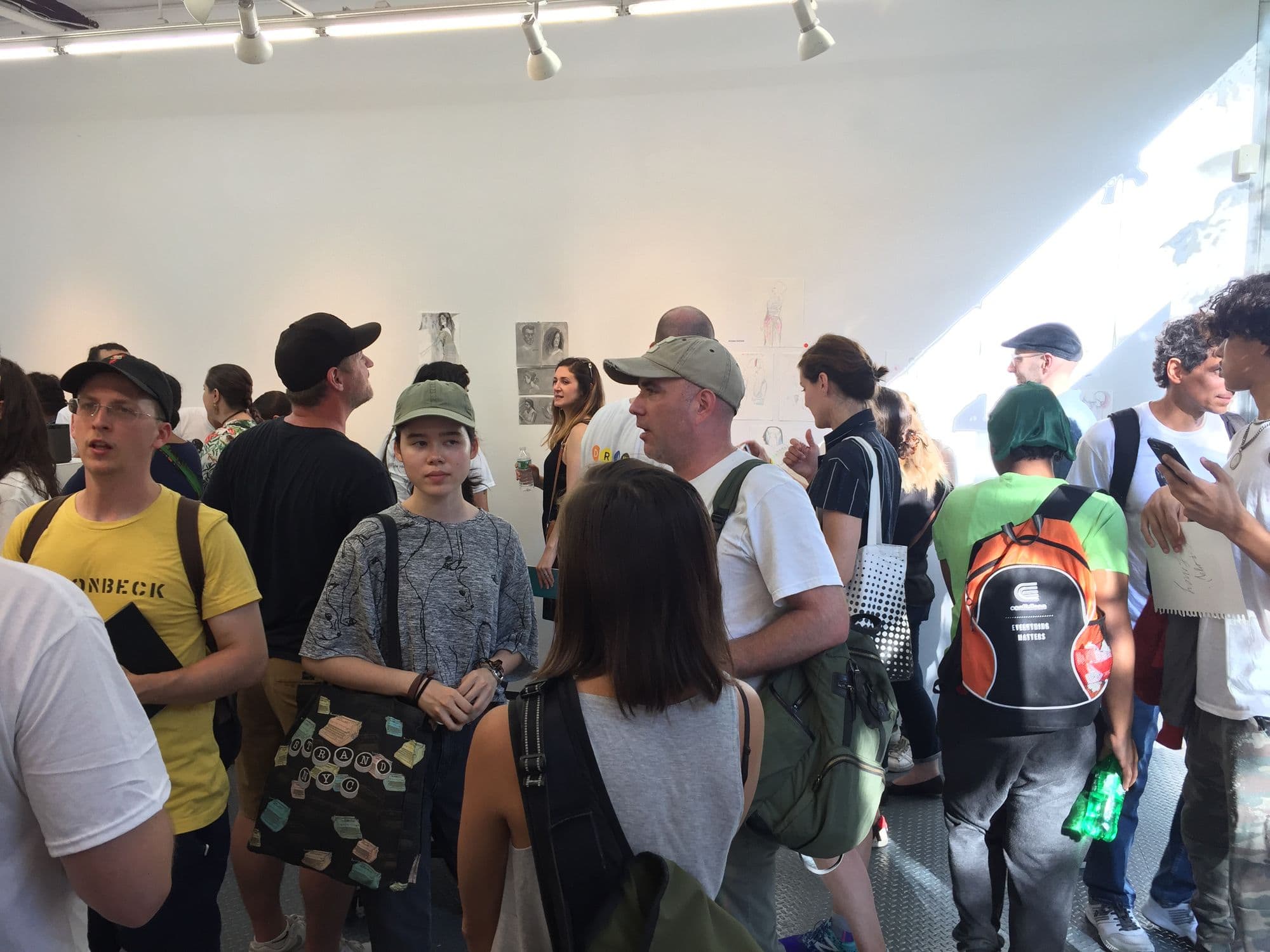 DRAW the Subway, installation view