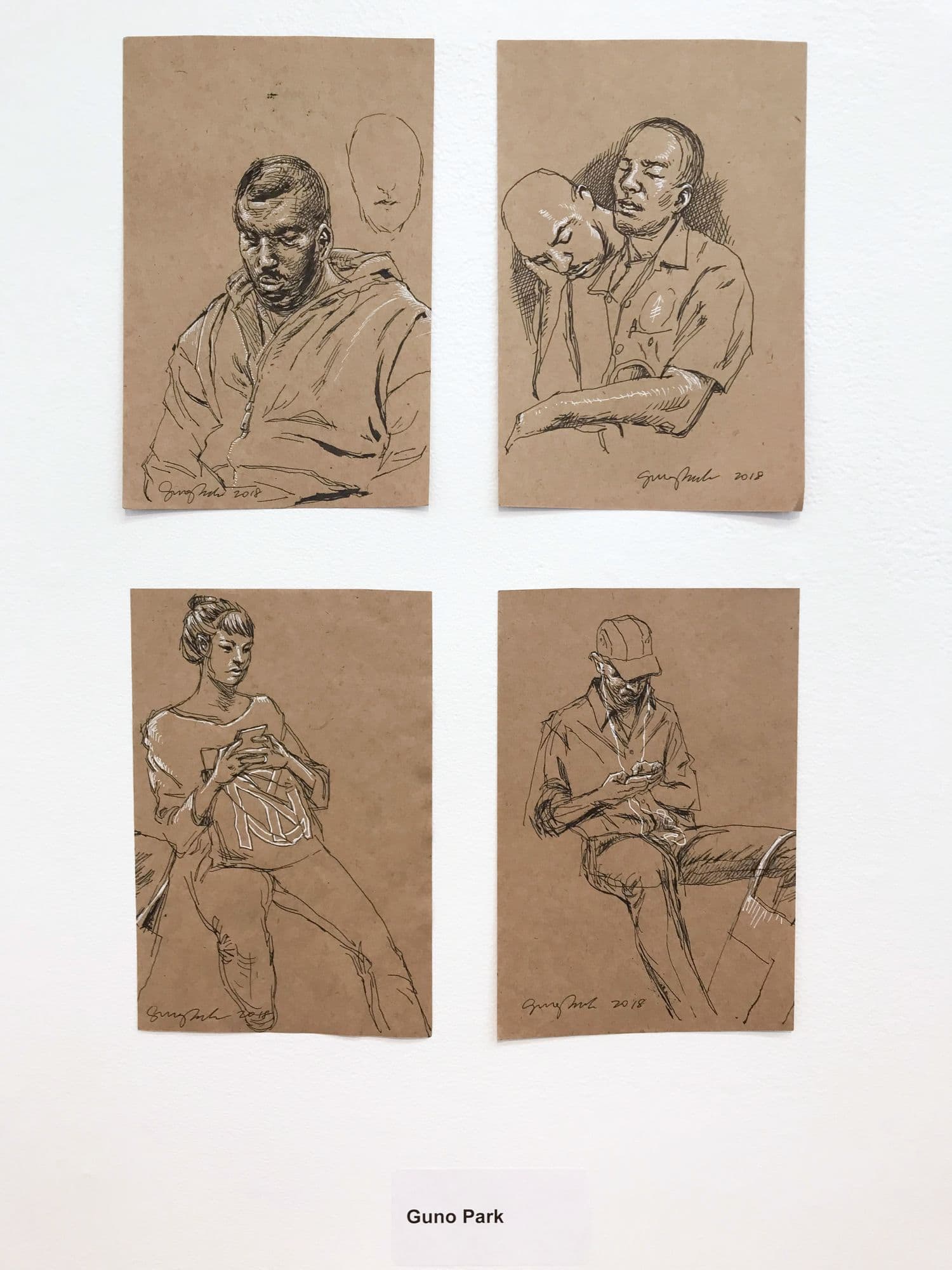 DRAW the Subway, installation view