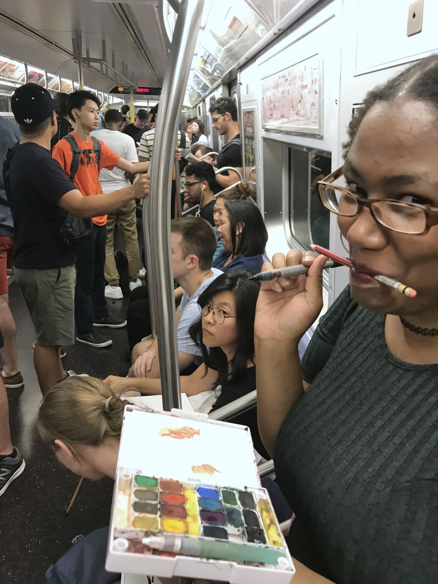 DRAW the Subway, the opening