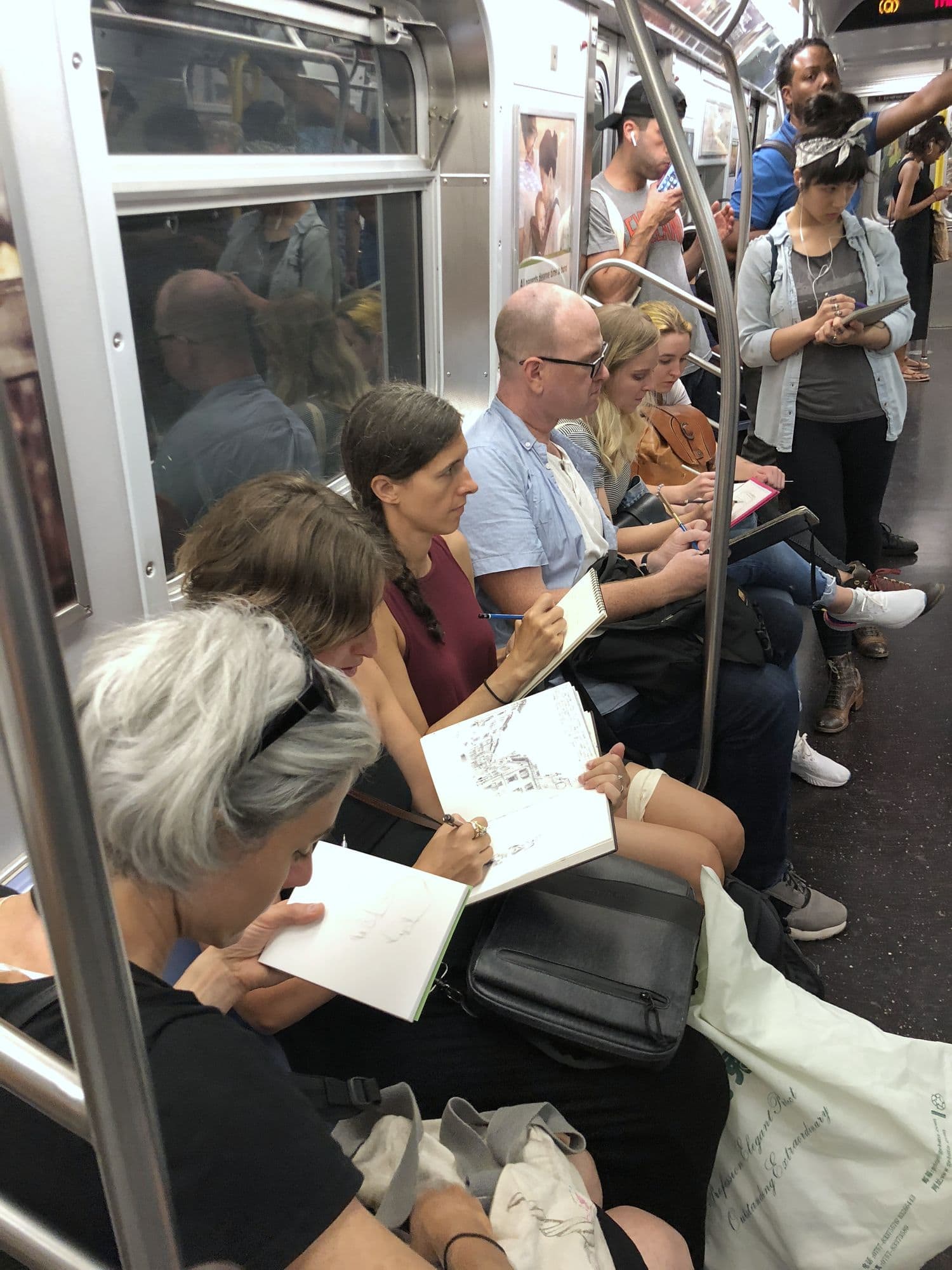 DRAW the Subway, the opening