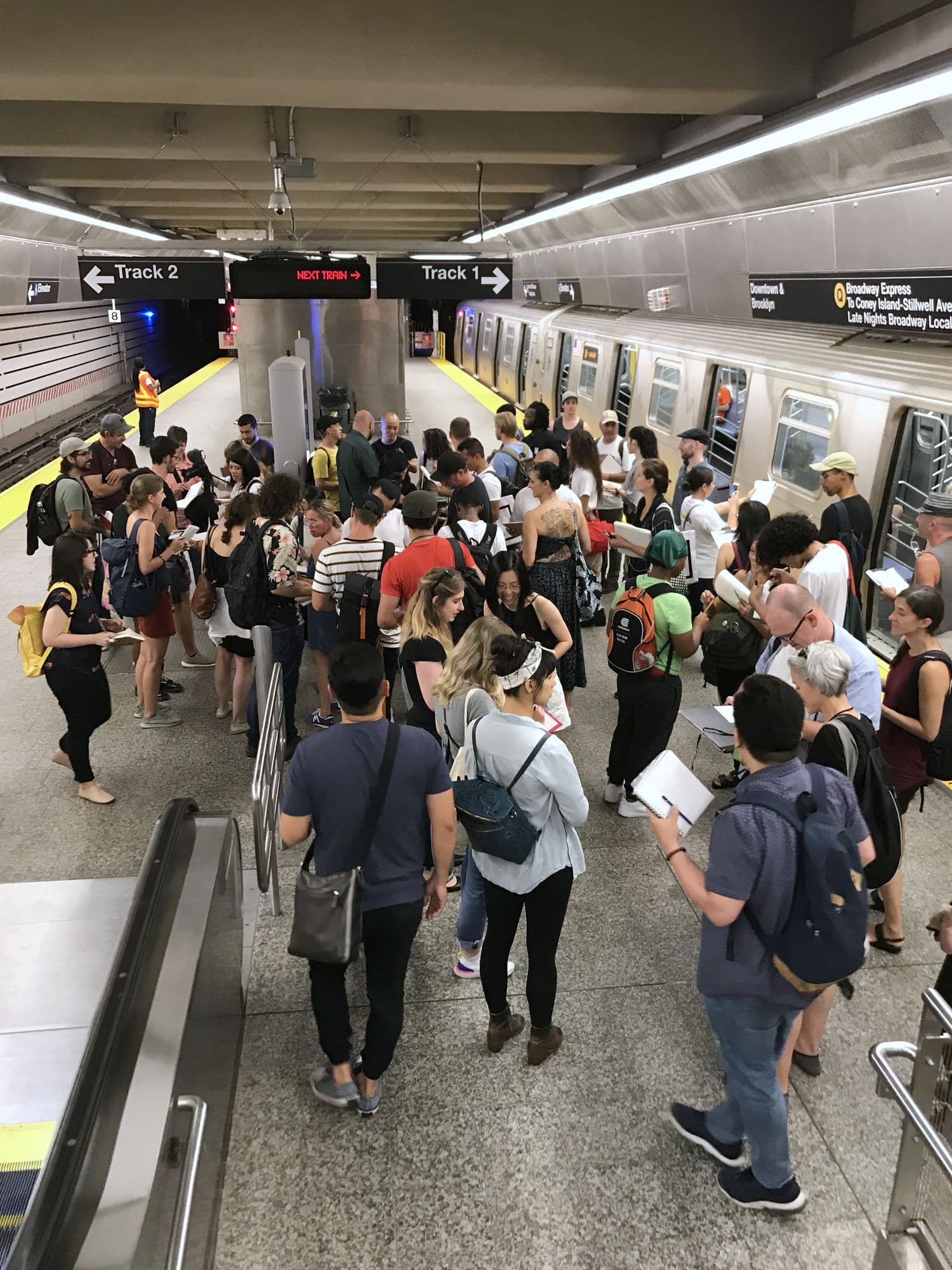 DRAW the Subway, the opening
