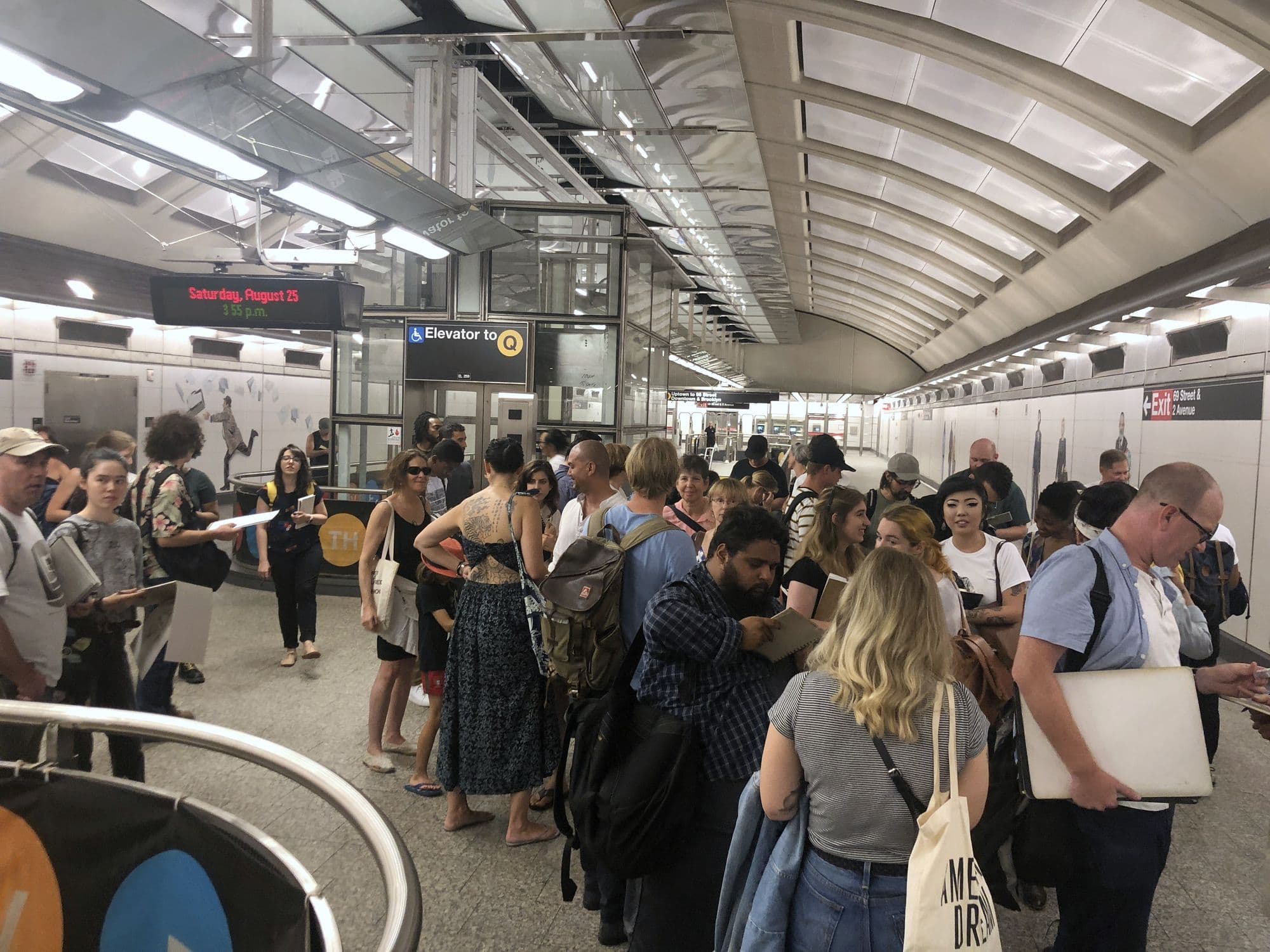 DRAW the Subway, the opening