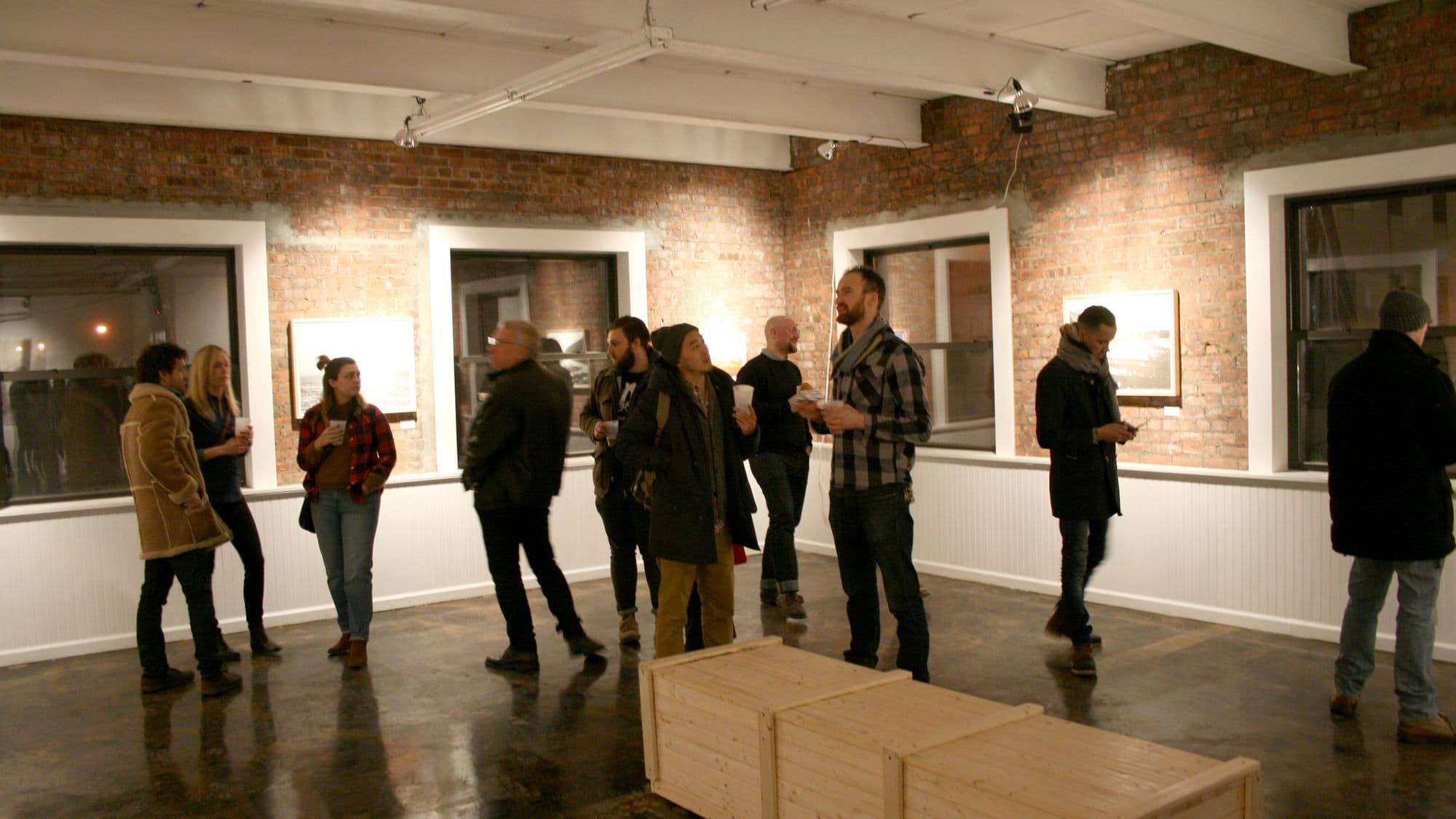 Erik Hougen: Twenty Miles in Eight Hours, the opening
