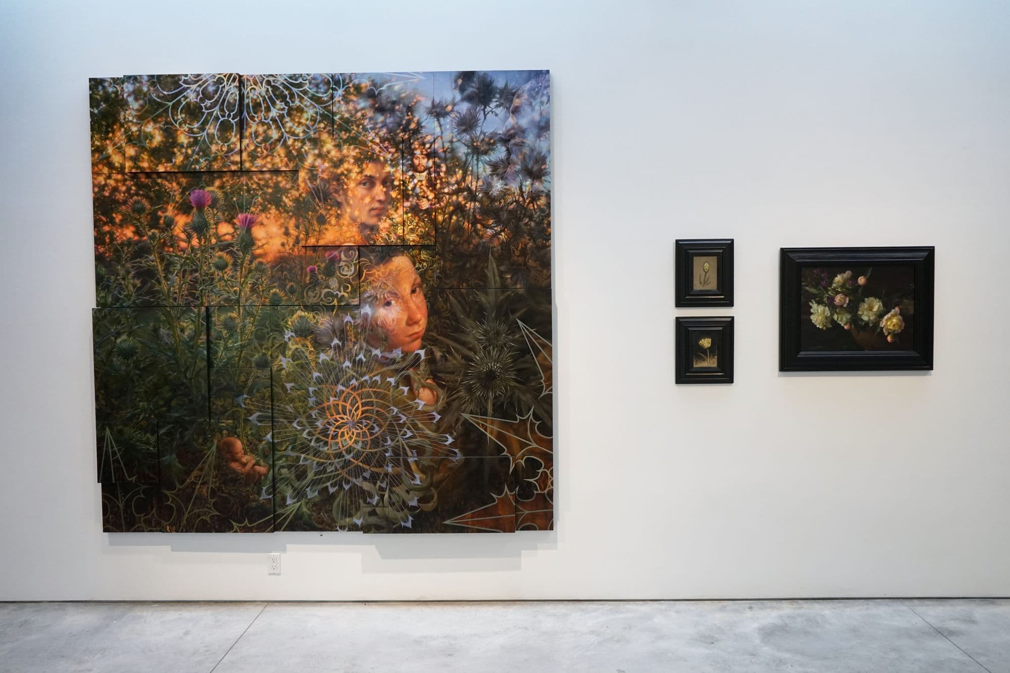 Flora Nova: Painting Nature Now, installation view