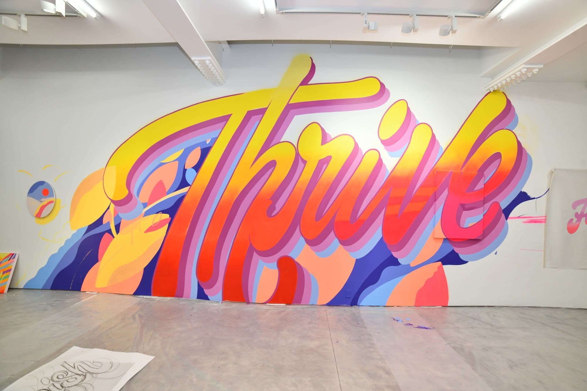 High Line Nine x Sugarlift Artist Residency, installation view
