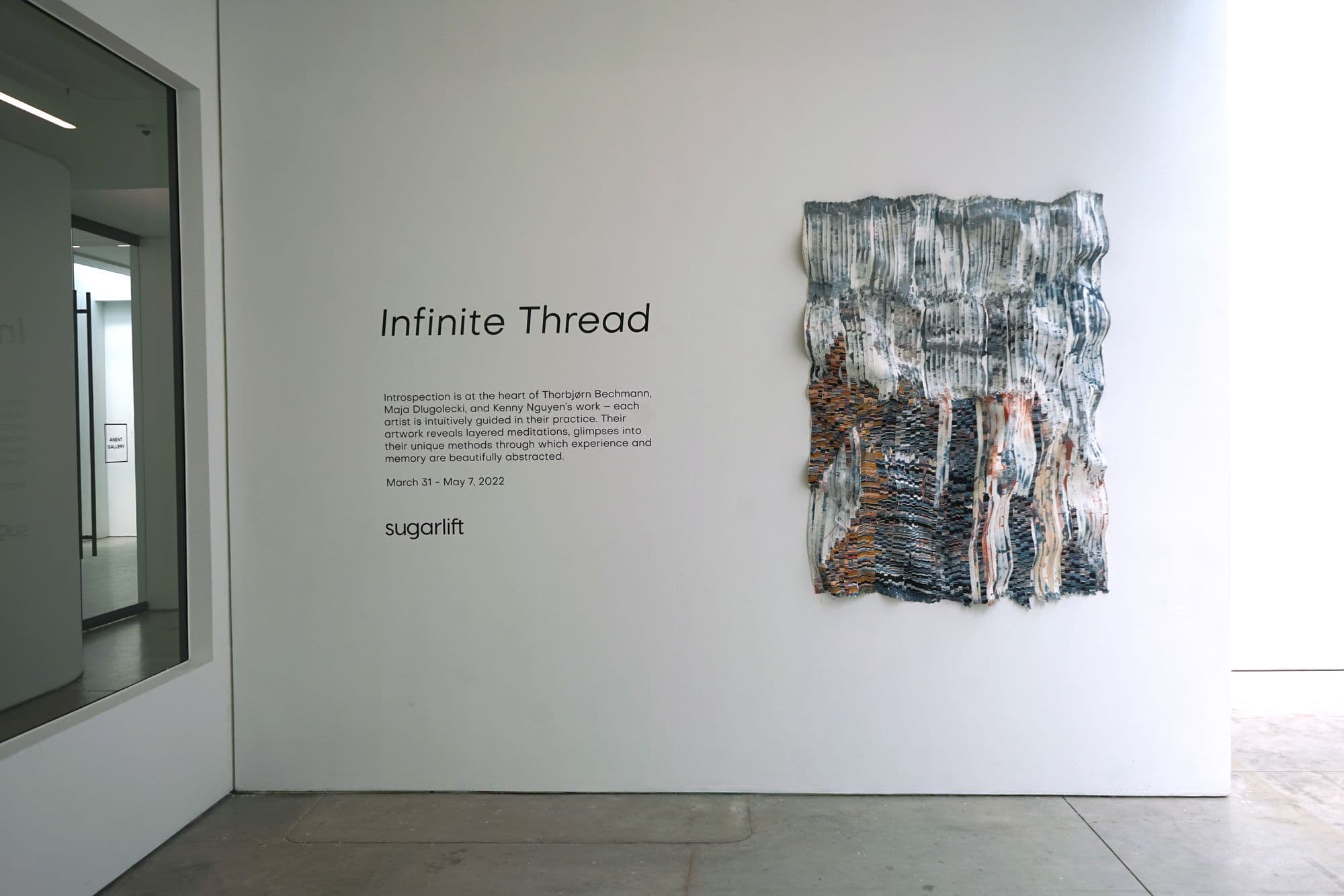 Infinite Thread, installation view