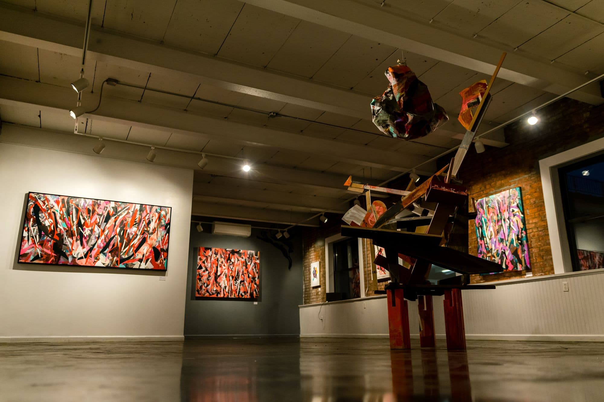 Jon Legere: Maelstrom, installation view