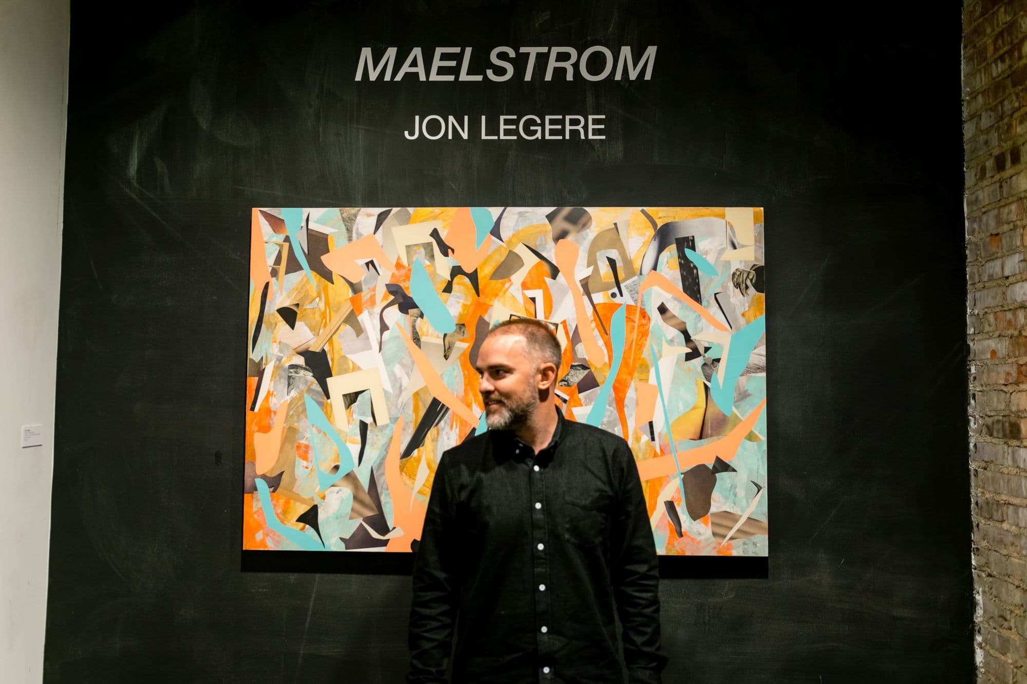 Jon Legere: Maelstrom, installation view