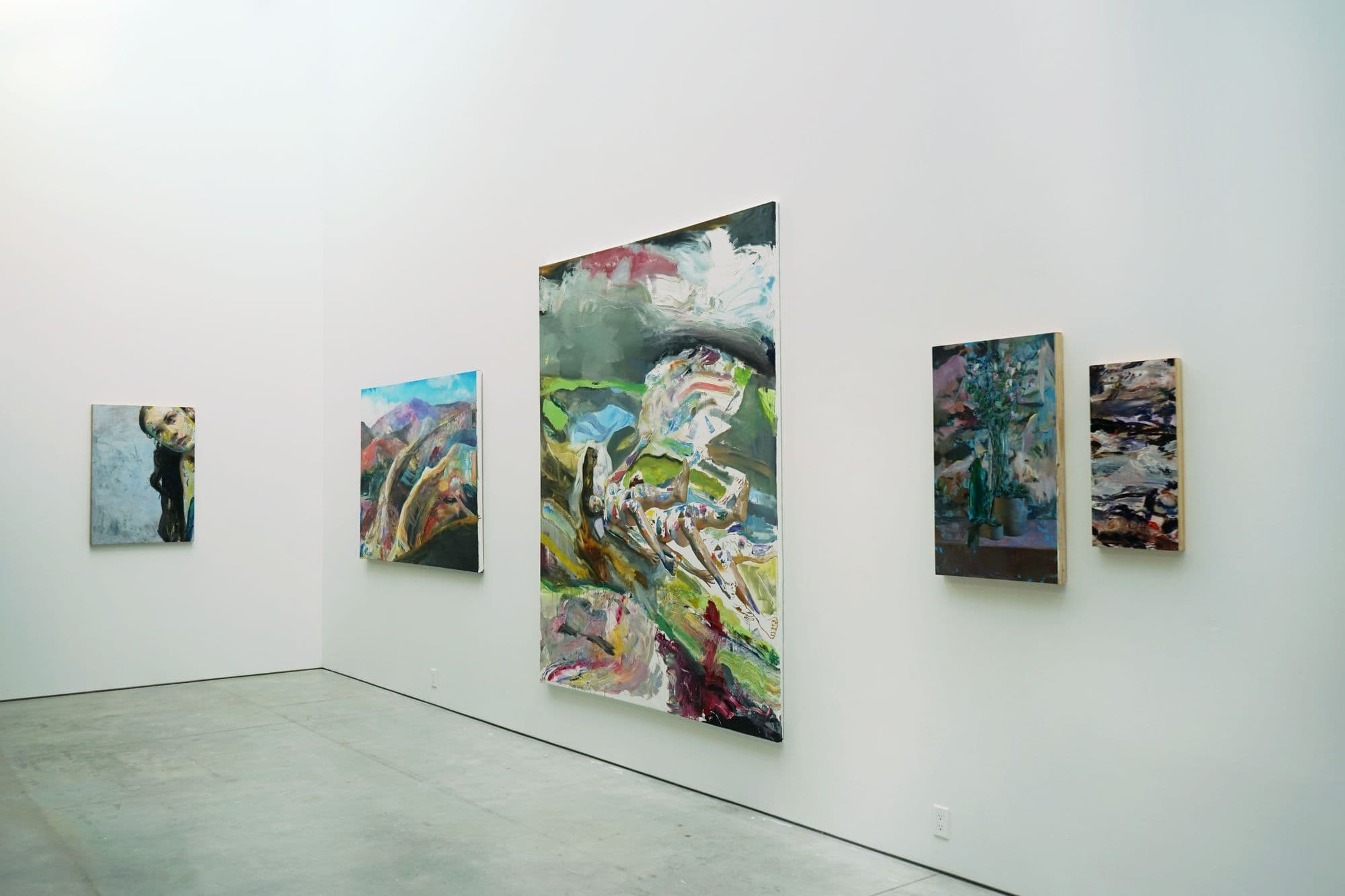 Lucas Bononi: The Forest, installation view