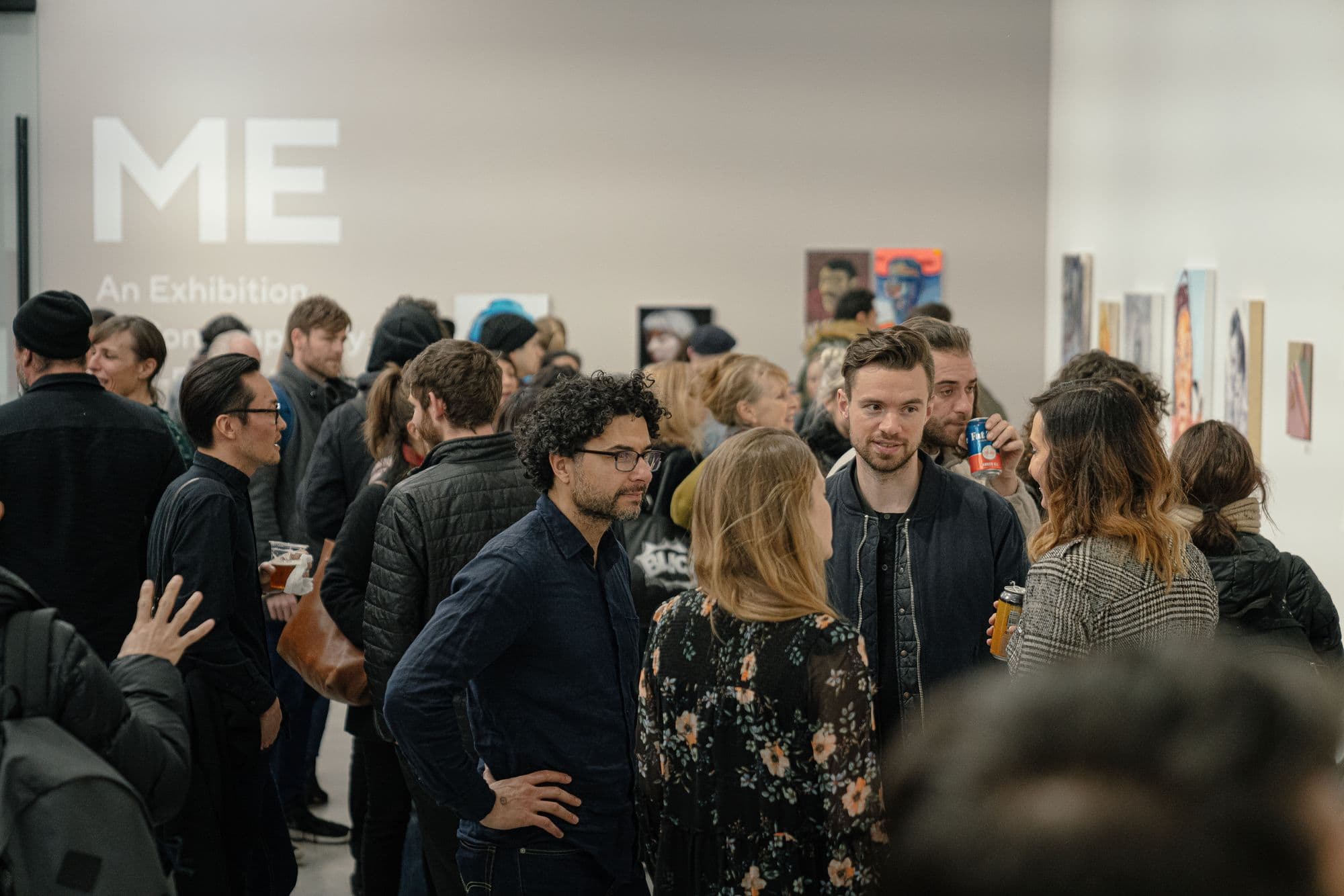 ME: An Exhibition of Contemporary Self-Portraiture, the opening