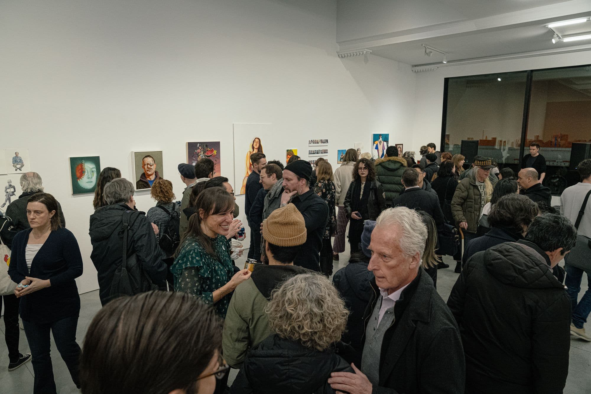 ME: An Exhibition of Contemporary Self-Portraiture, the opening