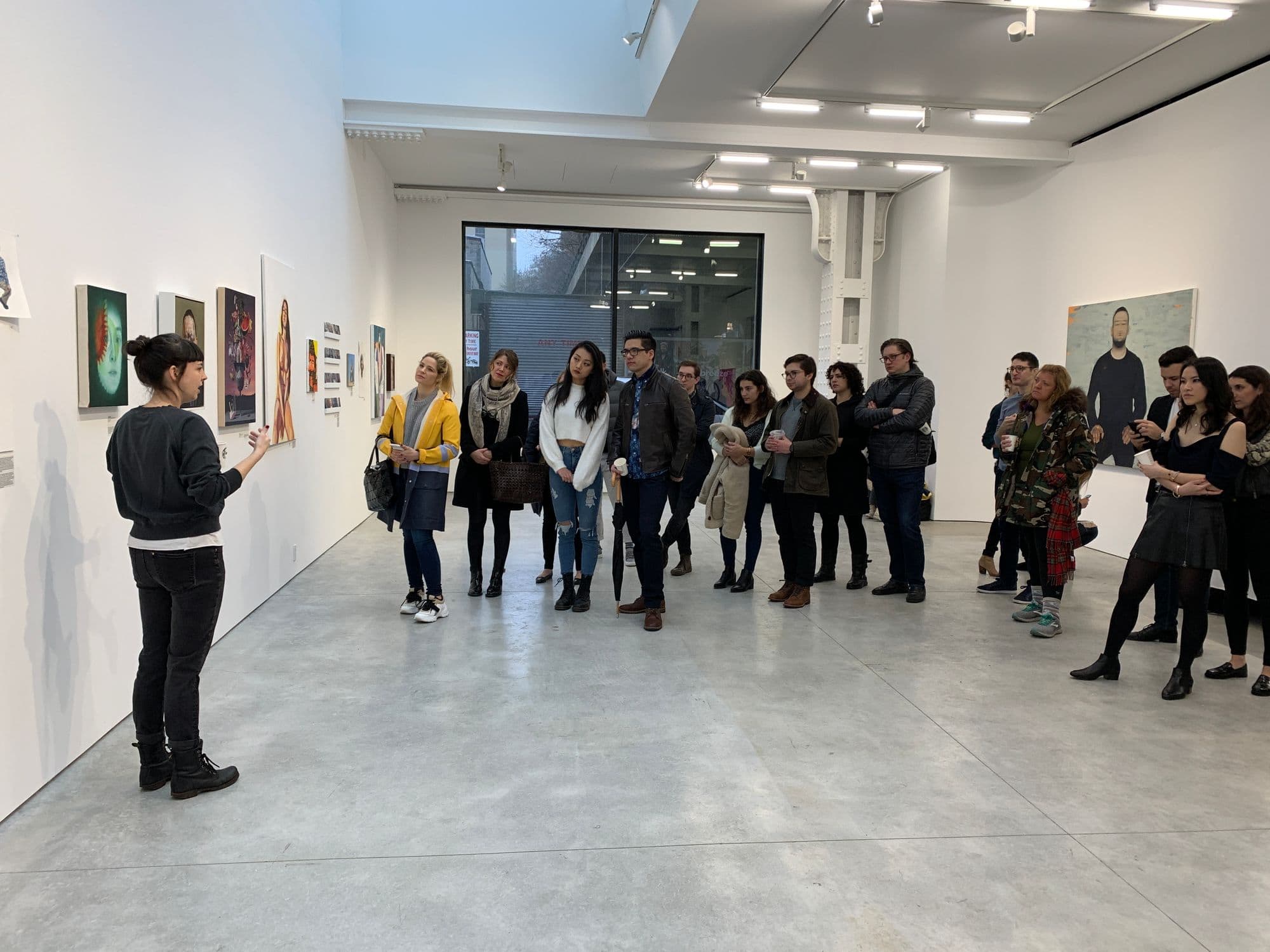 ME: An Exhibition of Contemporary Self-Portraiture, the opening