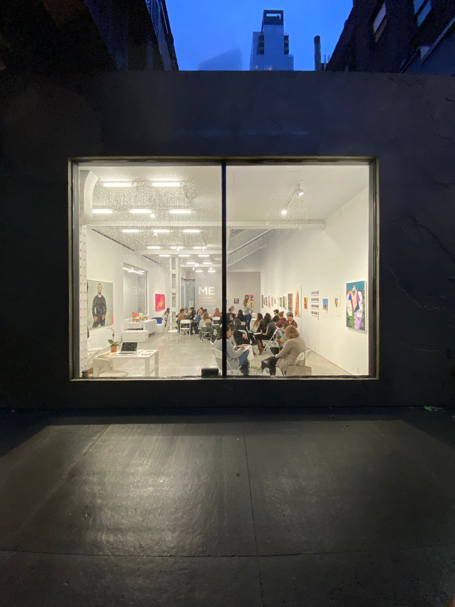 ME: An Exhibition of Contemporary Self-Portraiture, the opening