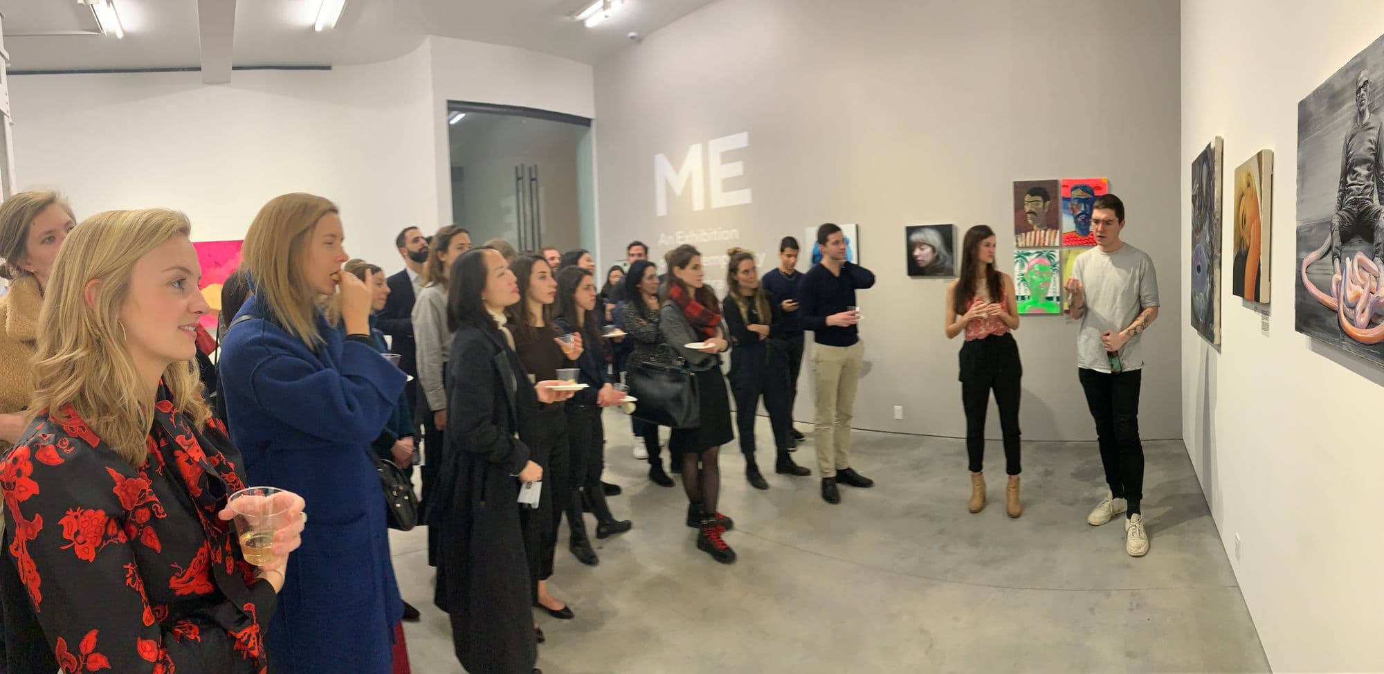 ME: An Exhibition of Contemporary Self-Portraiture, the opening