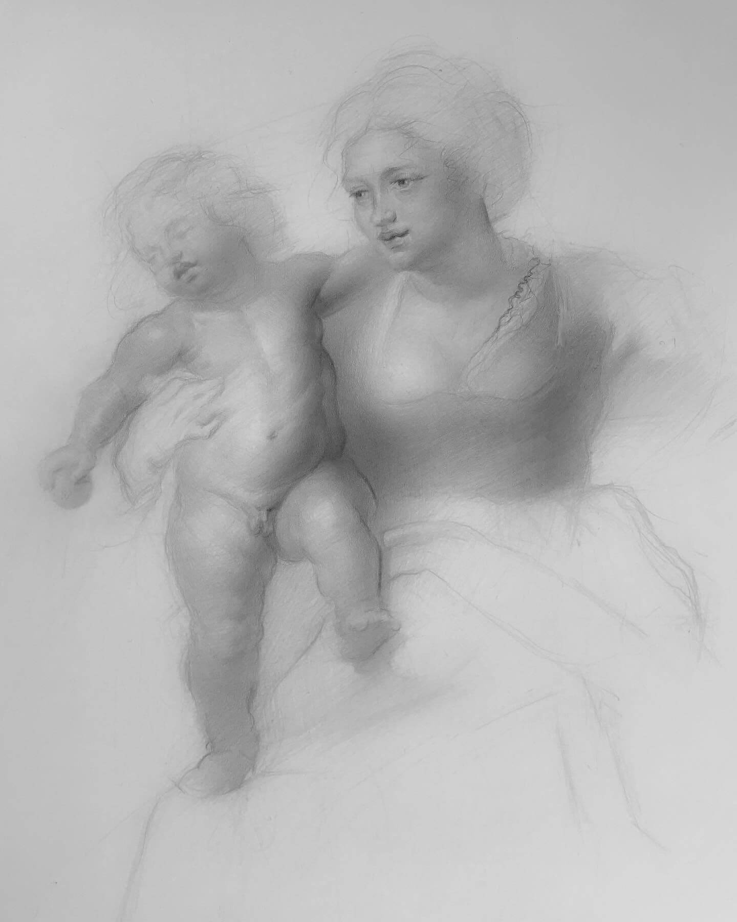 Joshua Henderson, Mother and Child After Rubens