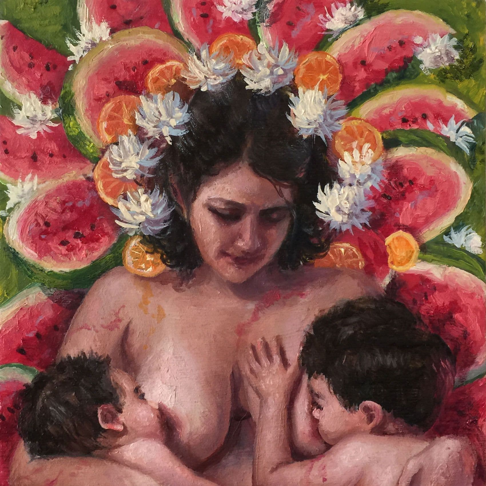 Alonsa Guevara, Mother & Children