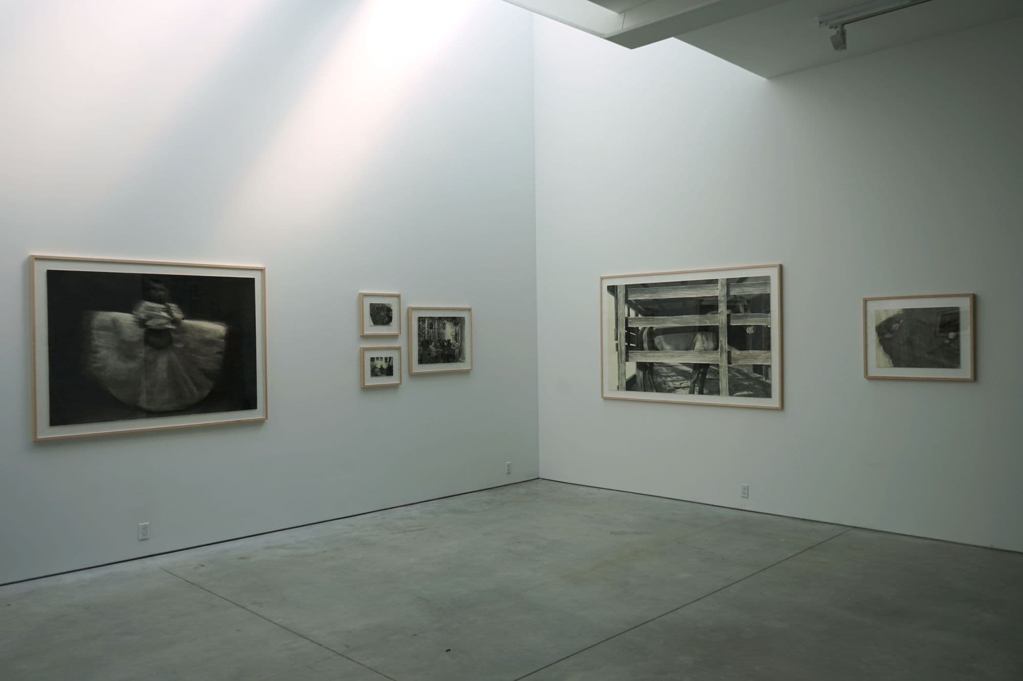 Nicolas V. Sanchez: Charcoal, installation view